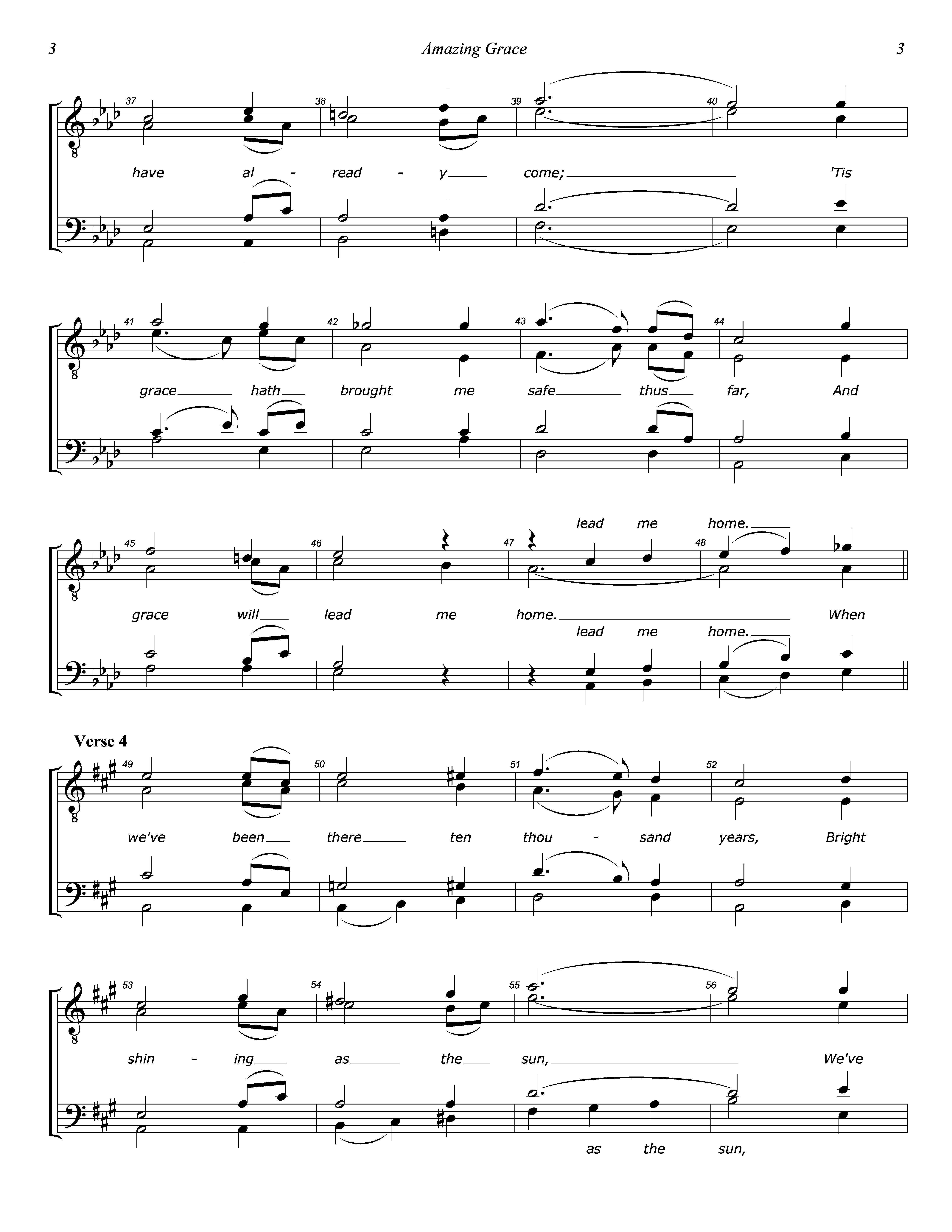 Amazing Grace page 3