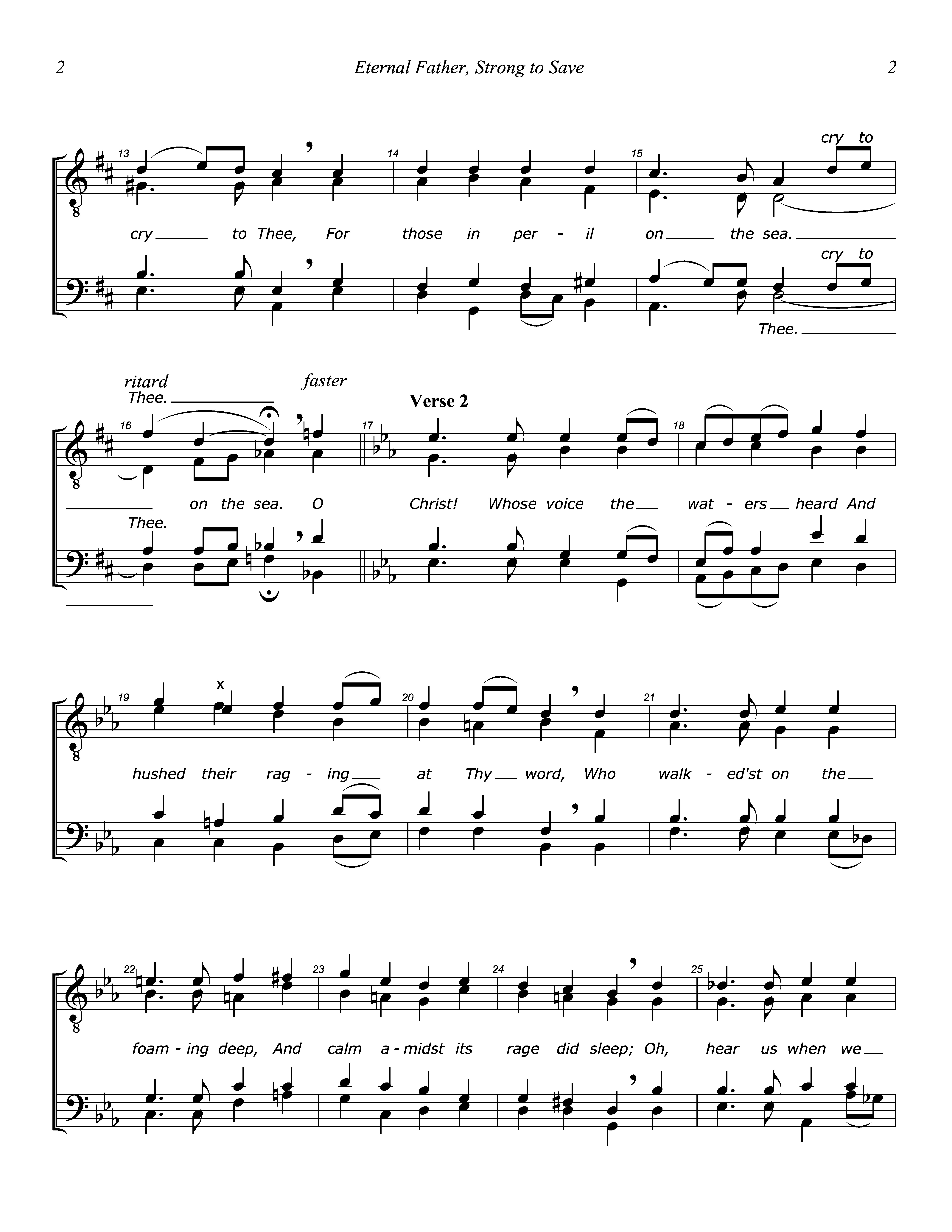 Eternal Father, Strong to Save page 2