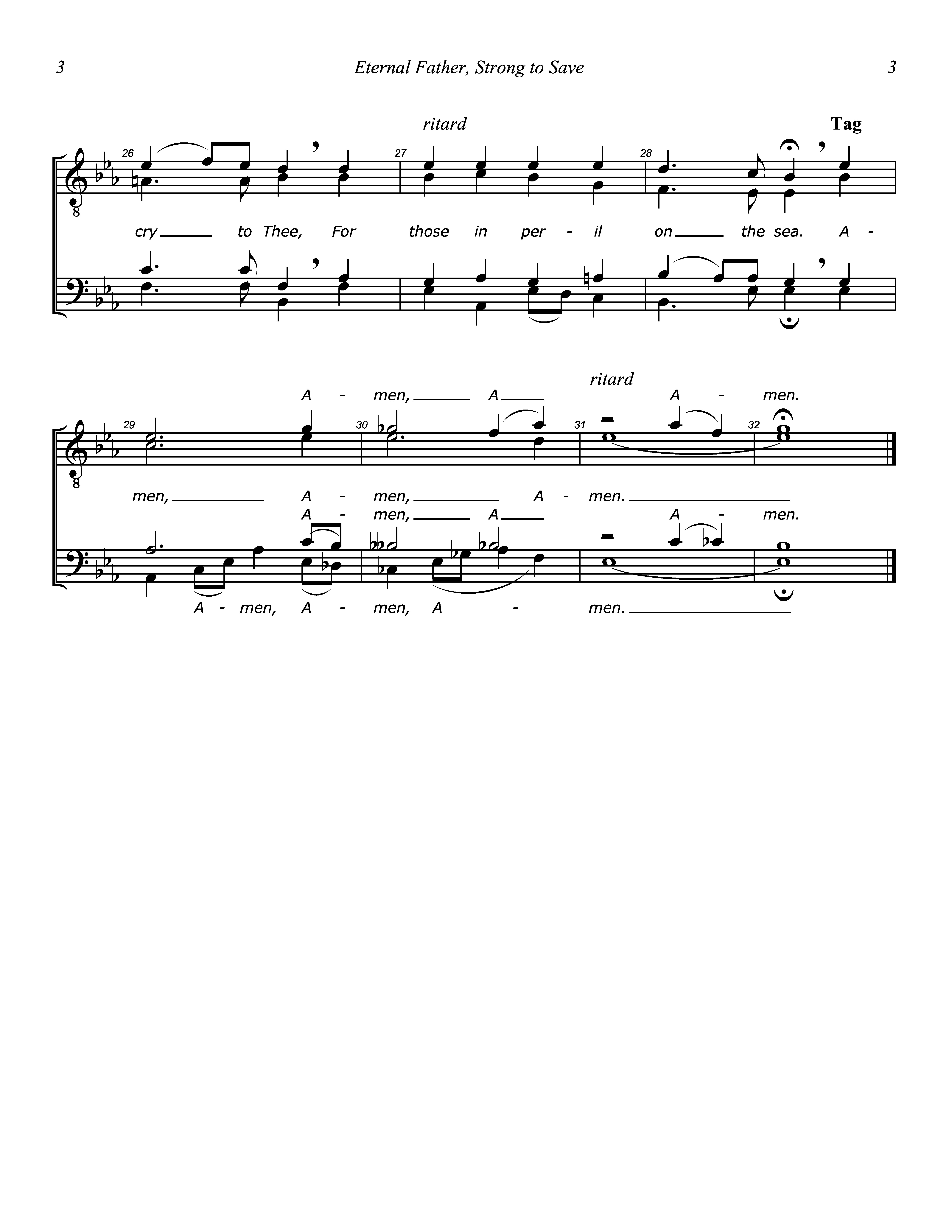Eternal Father, Strong to Save page 3