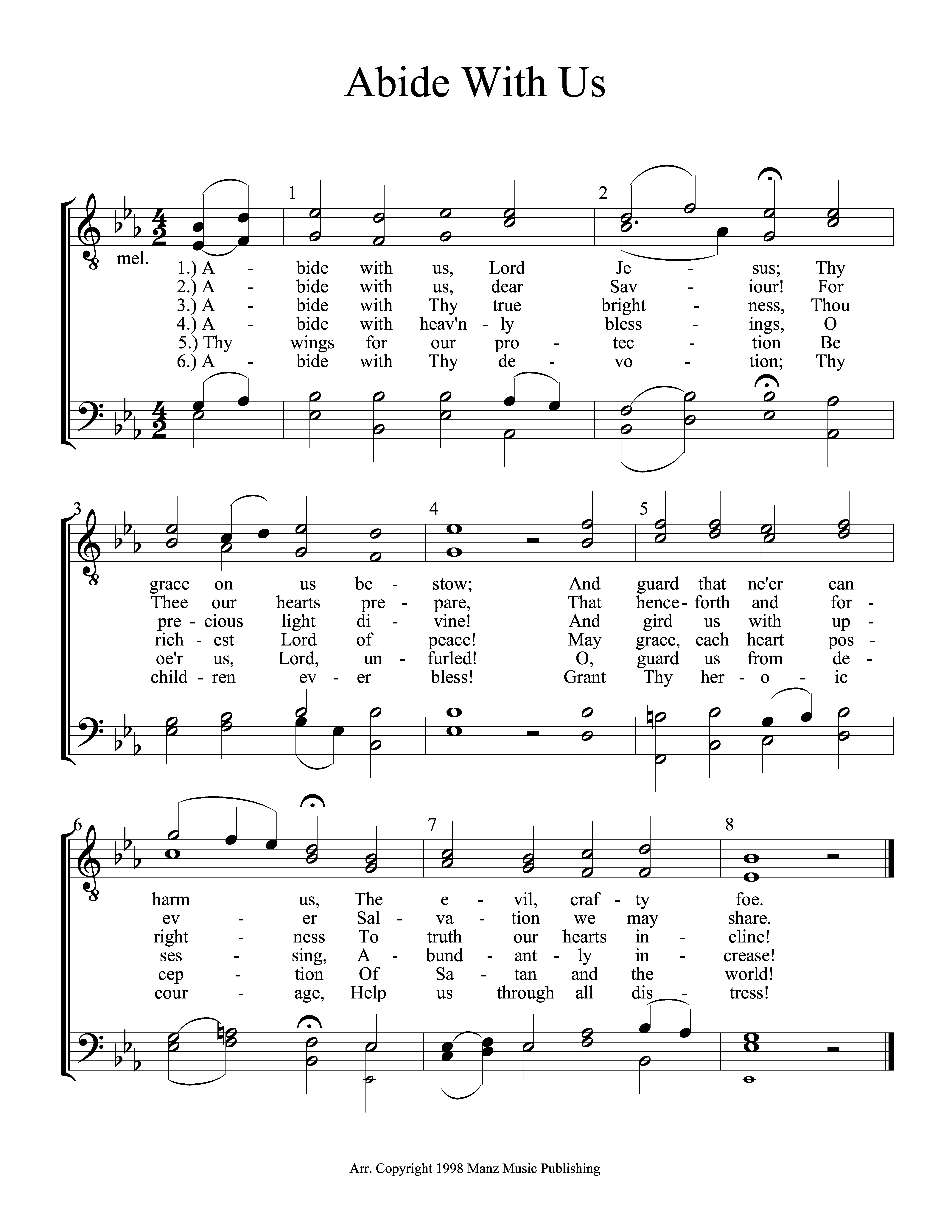 Abide With Us