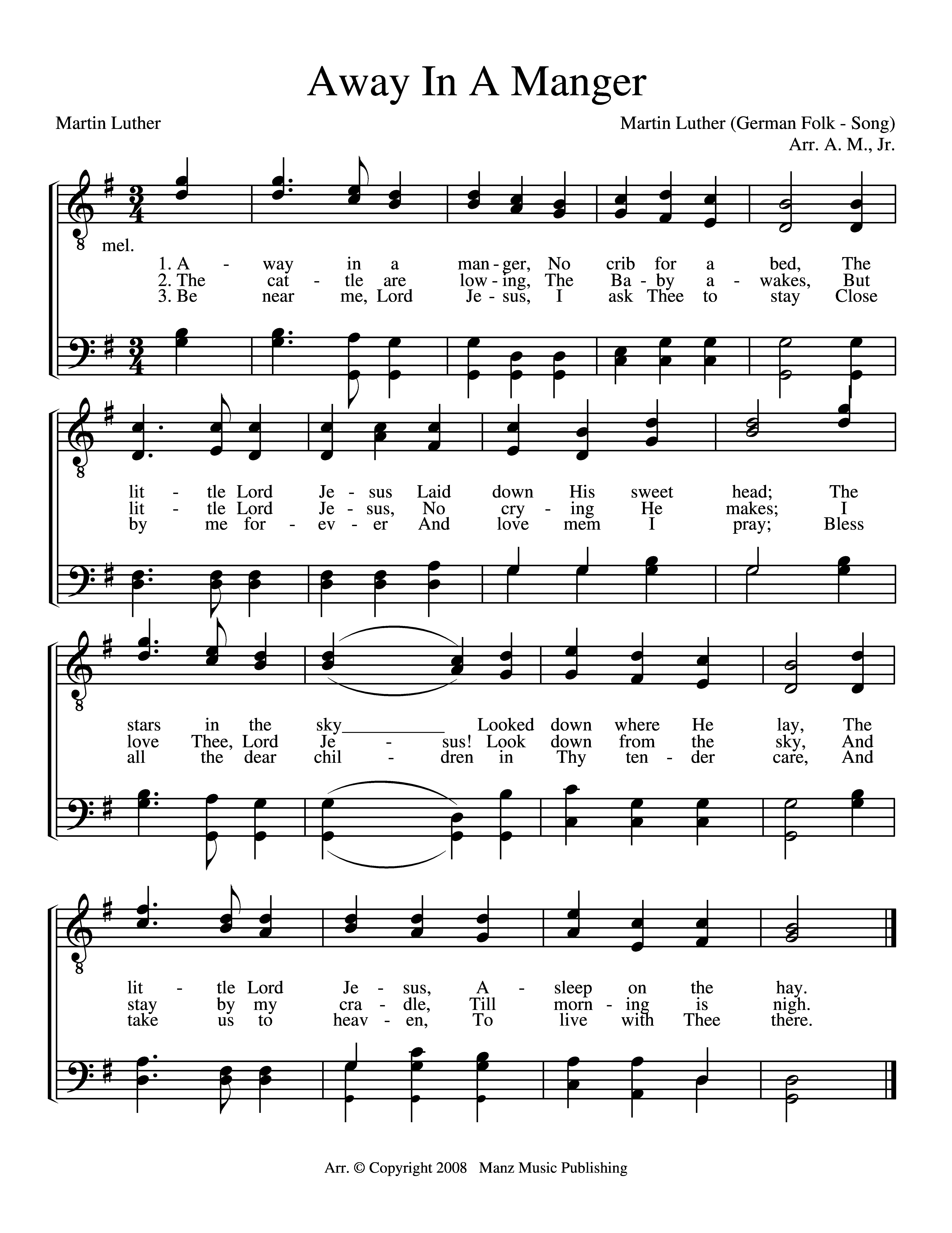 Away In A Manger - 2