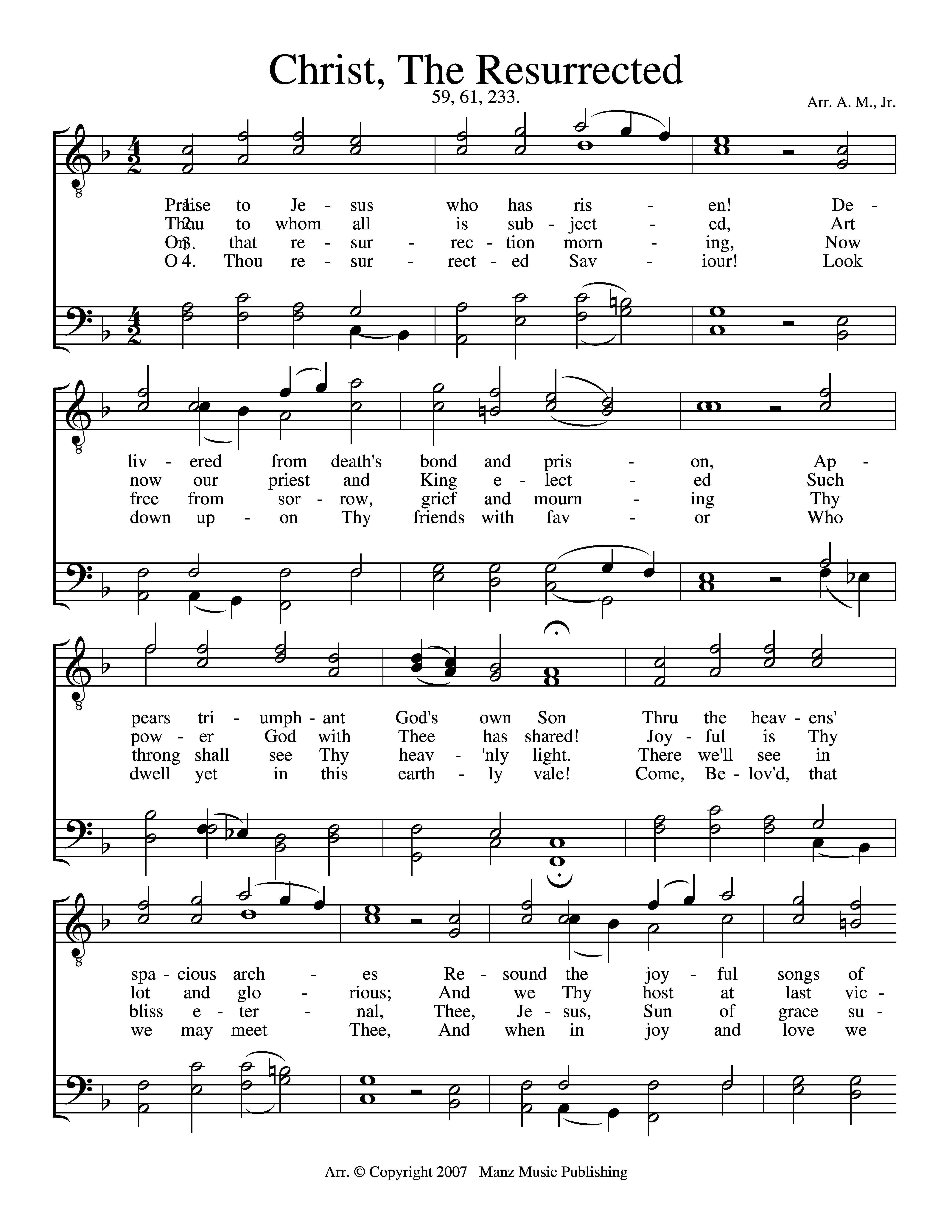 Christ, The Resurrected (Z. H. 60) page 1