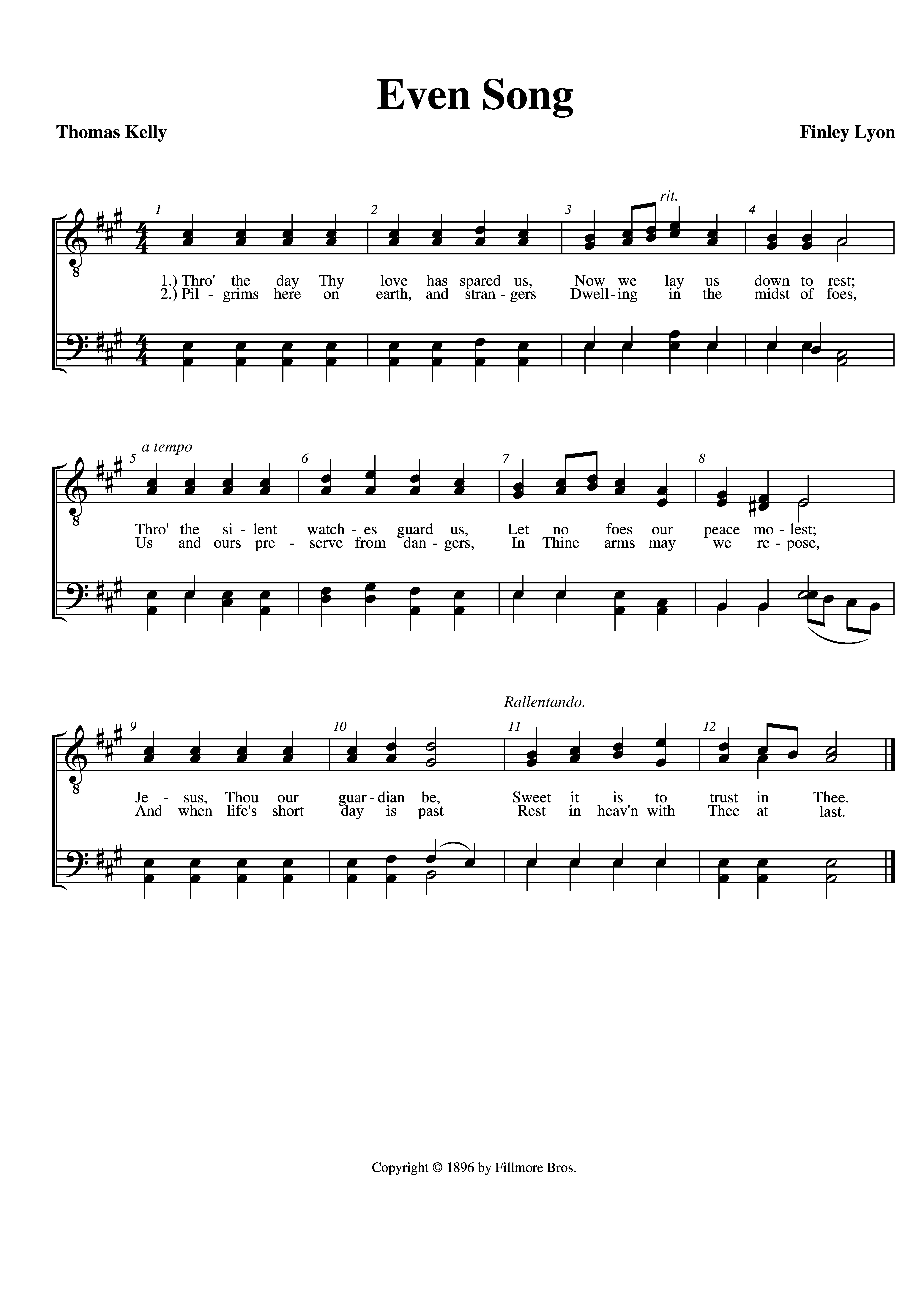 Even Song