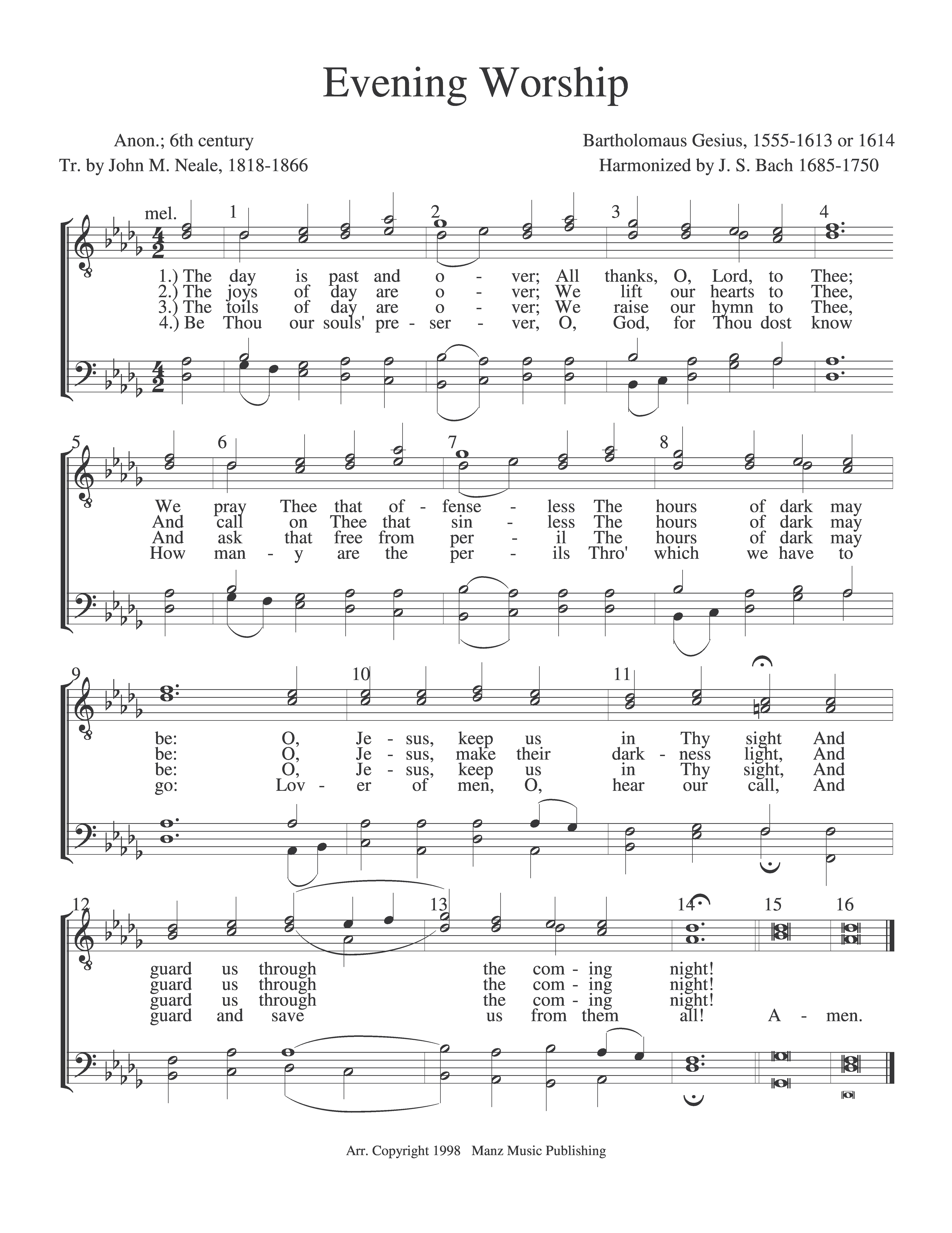 Evening Worship