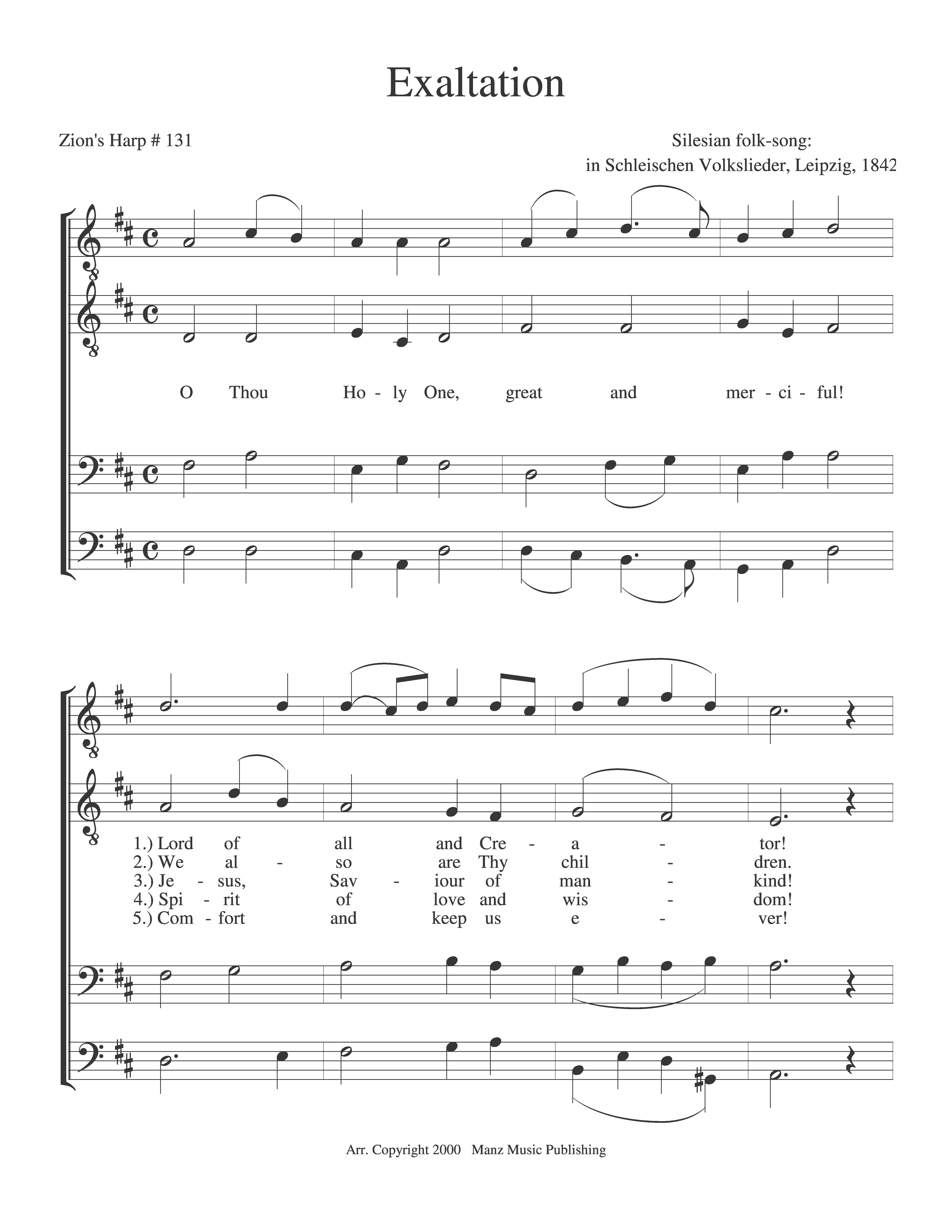 Exaltation page 1