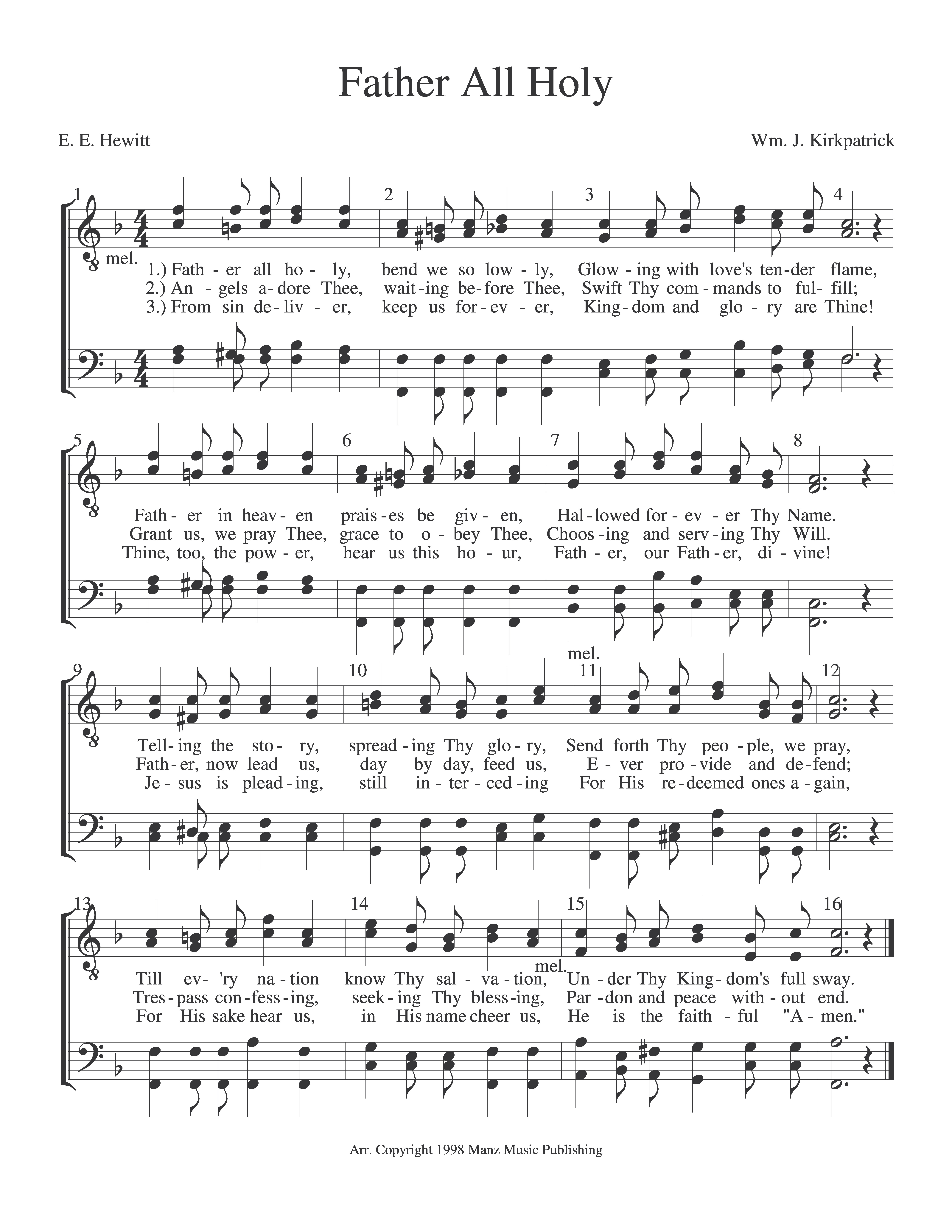 Father All Holy