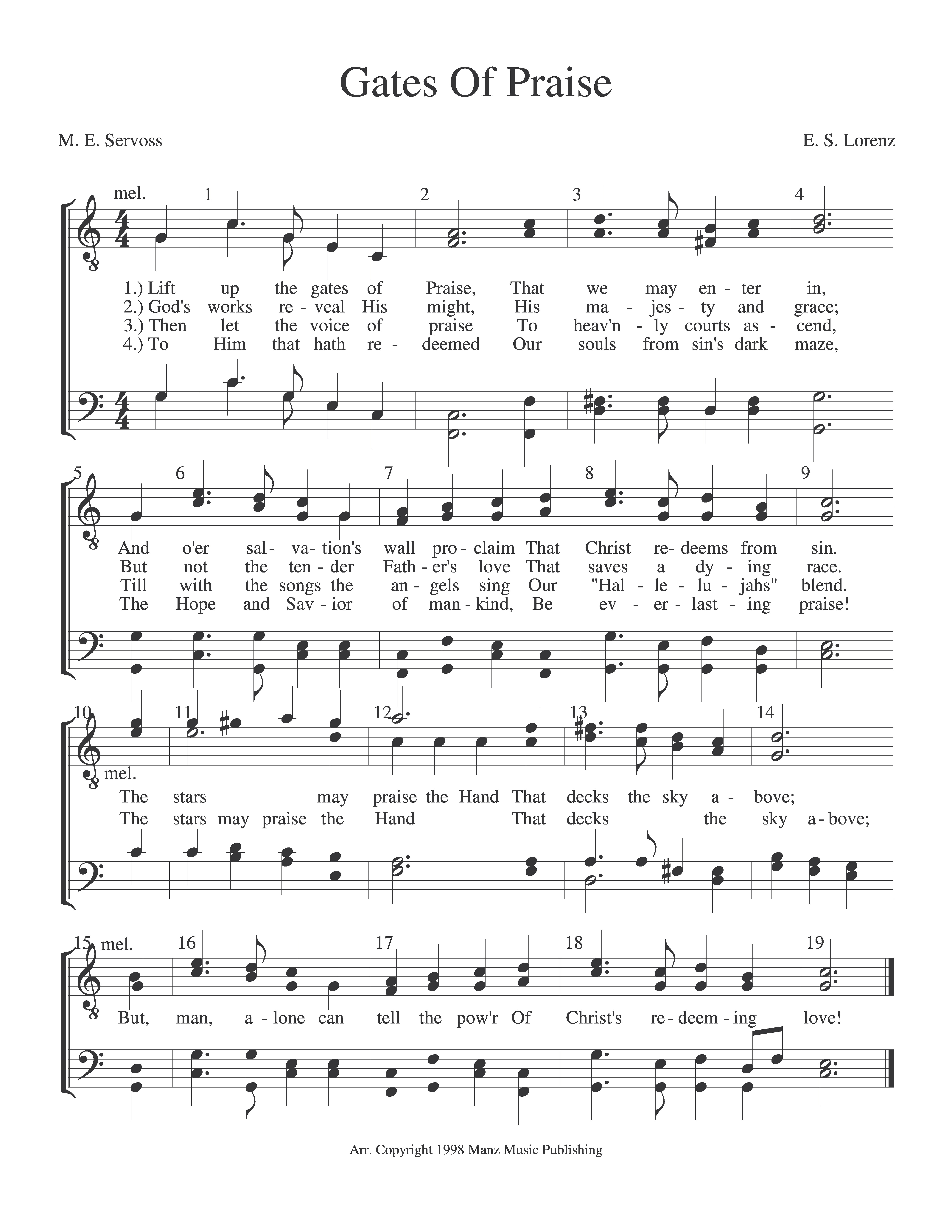Gates Of Praise