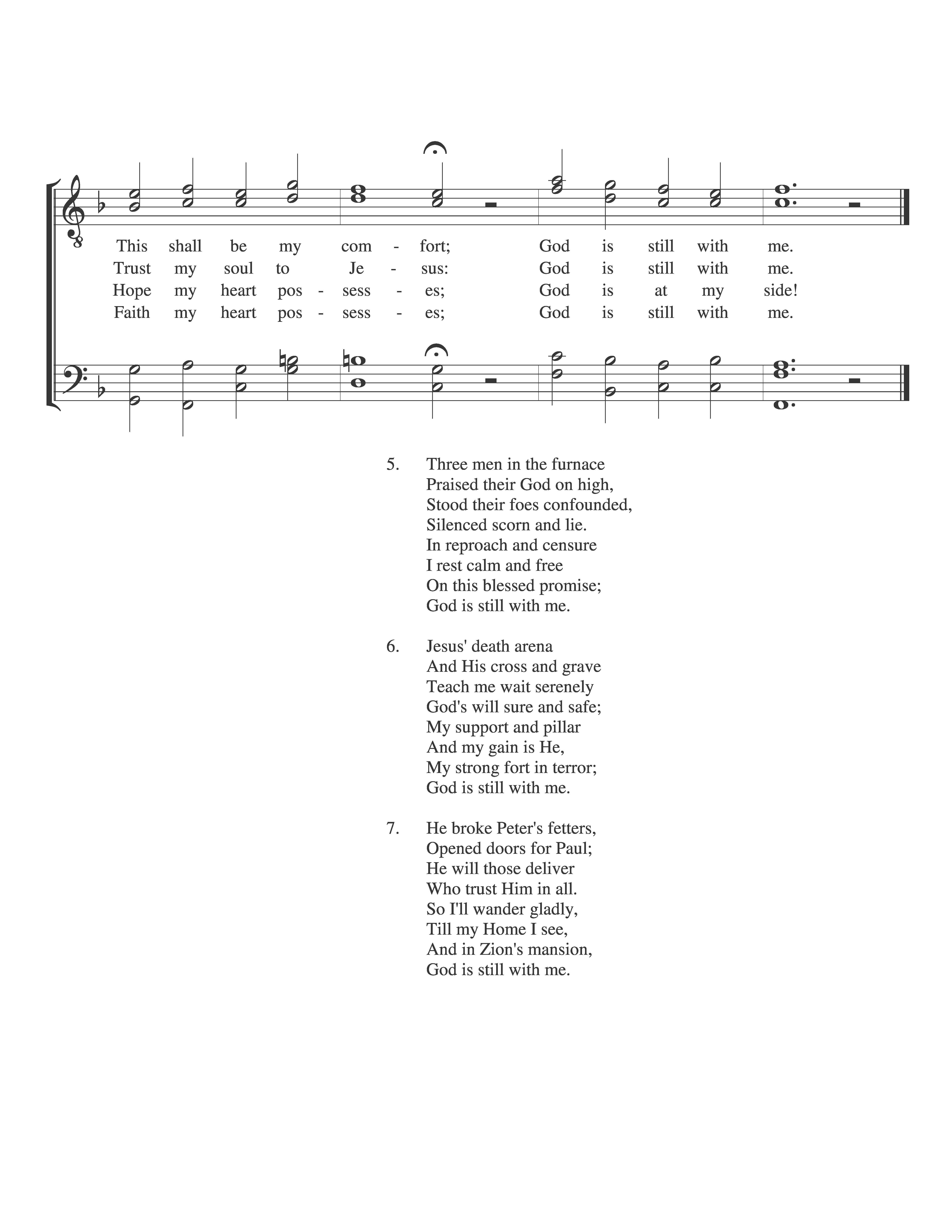 God Is Still With Me page 2