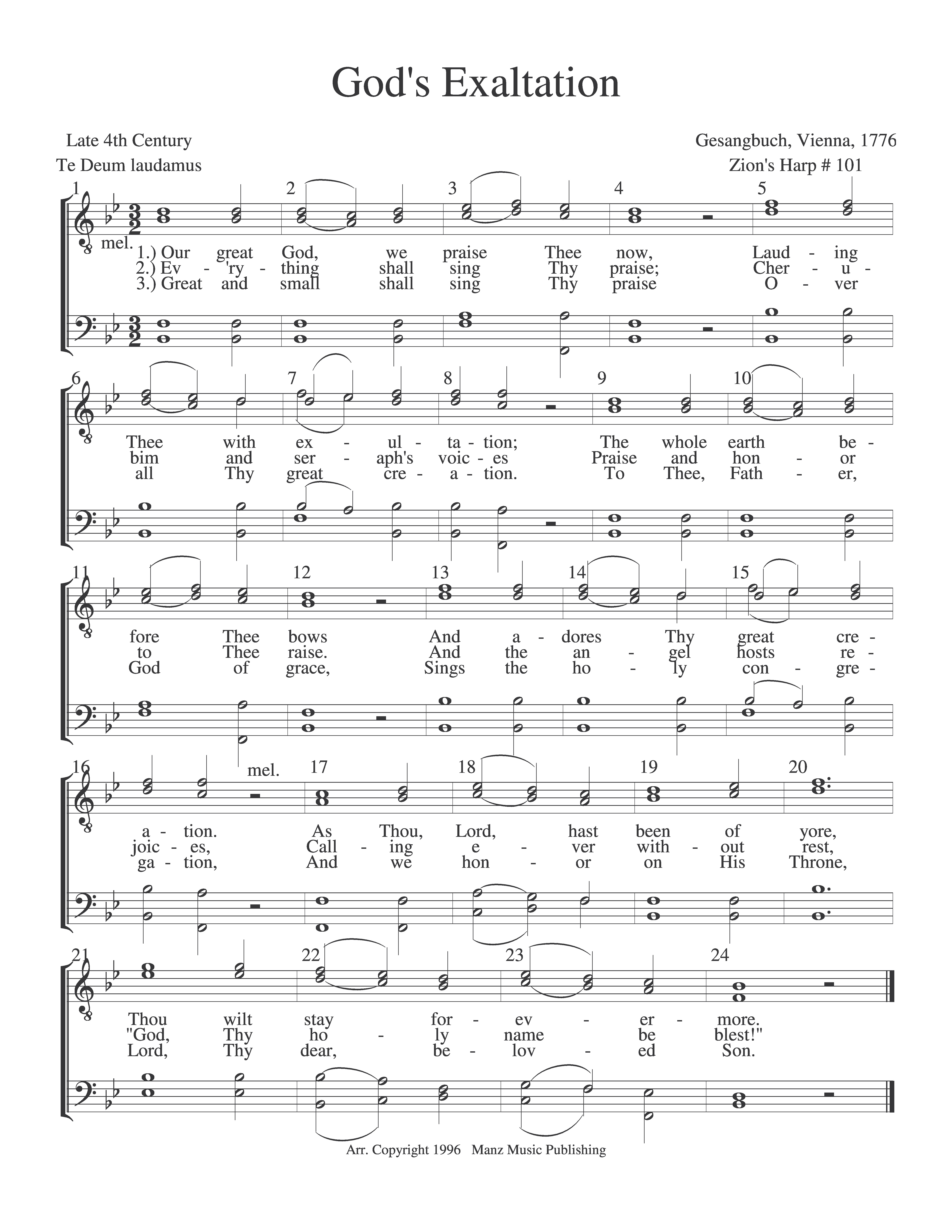 God's Exaltation