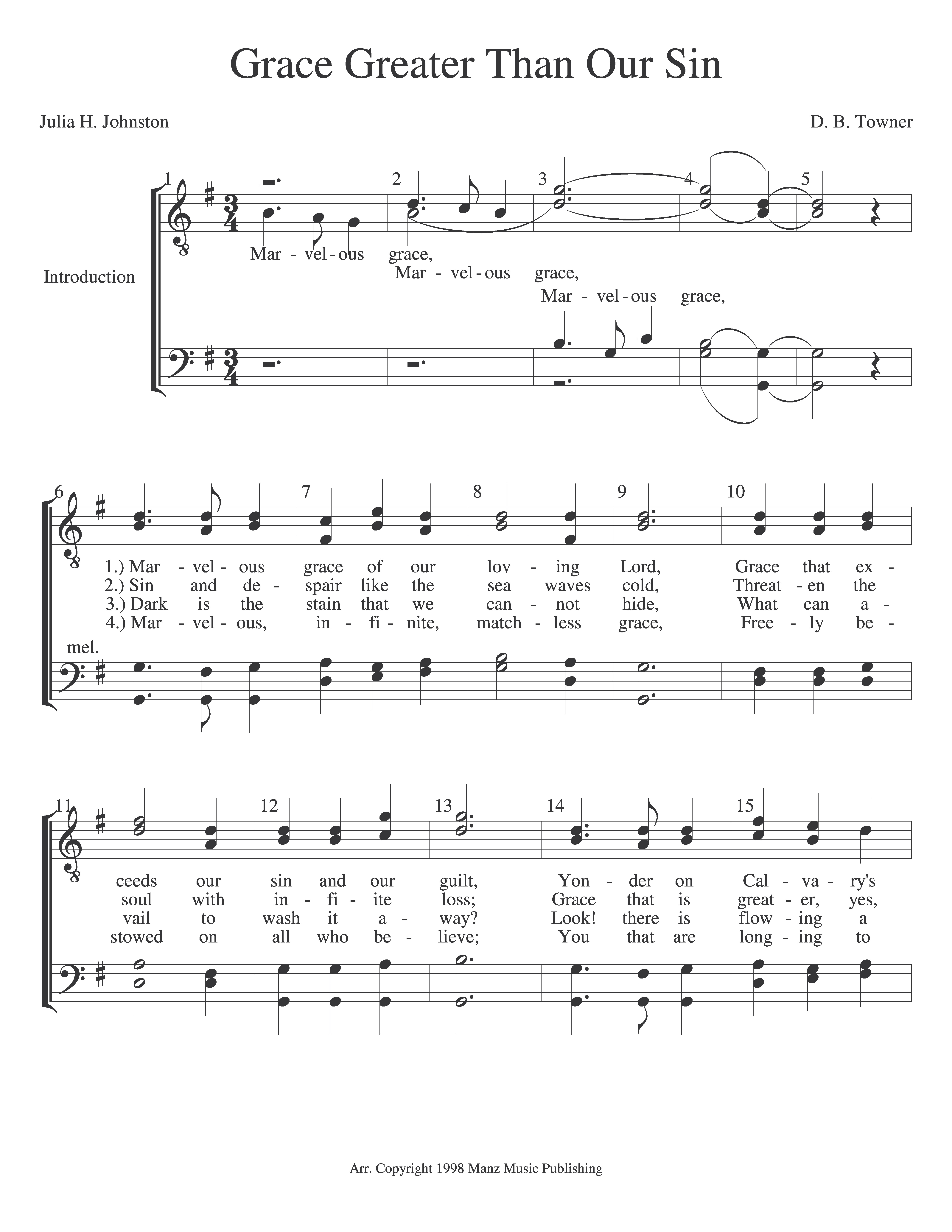 Grace Greater Than Our Sin page 1
