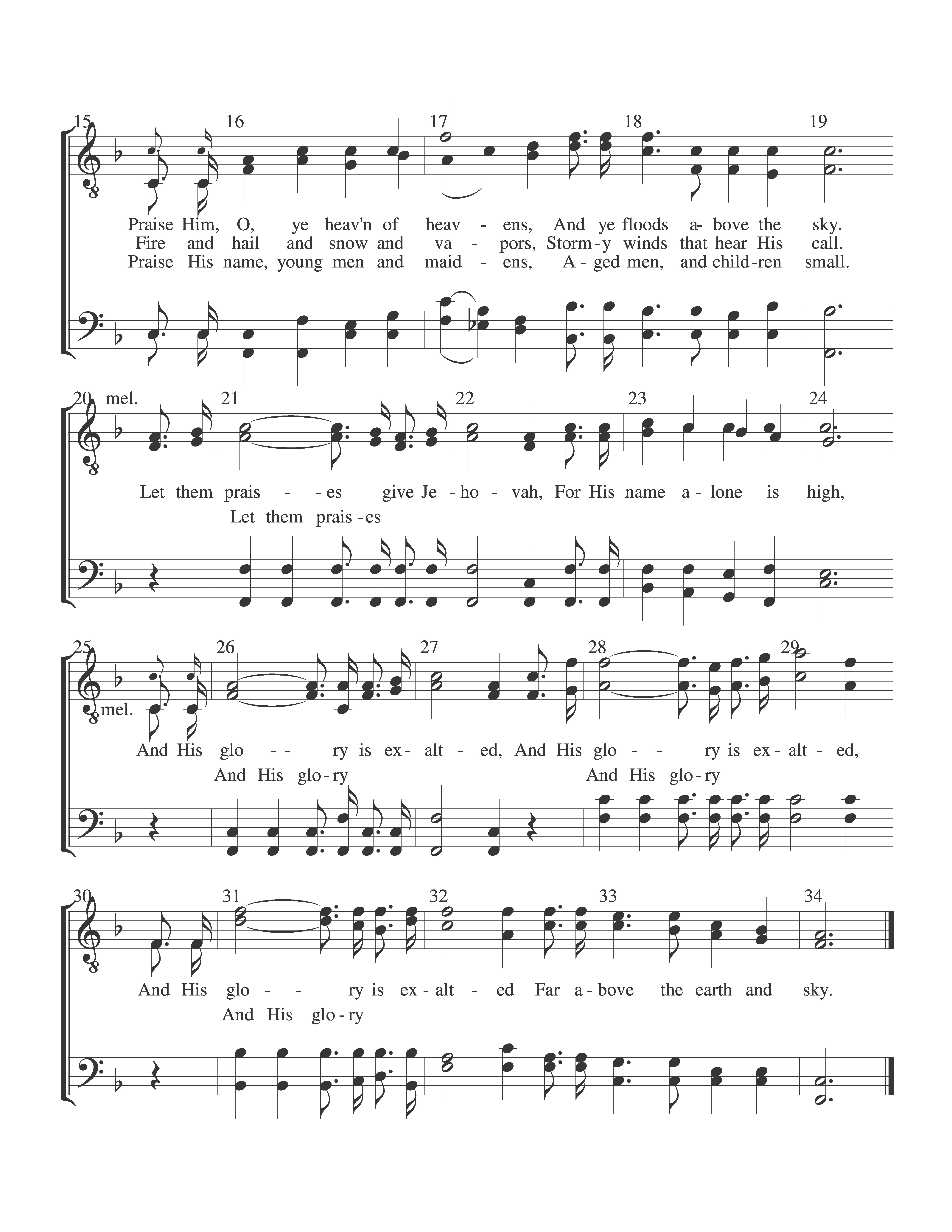 Hallelujah, Praise Jehovah page 2