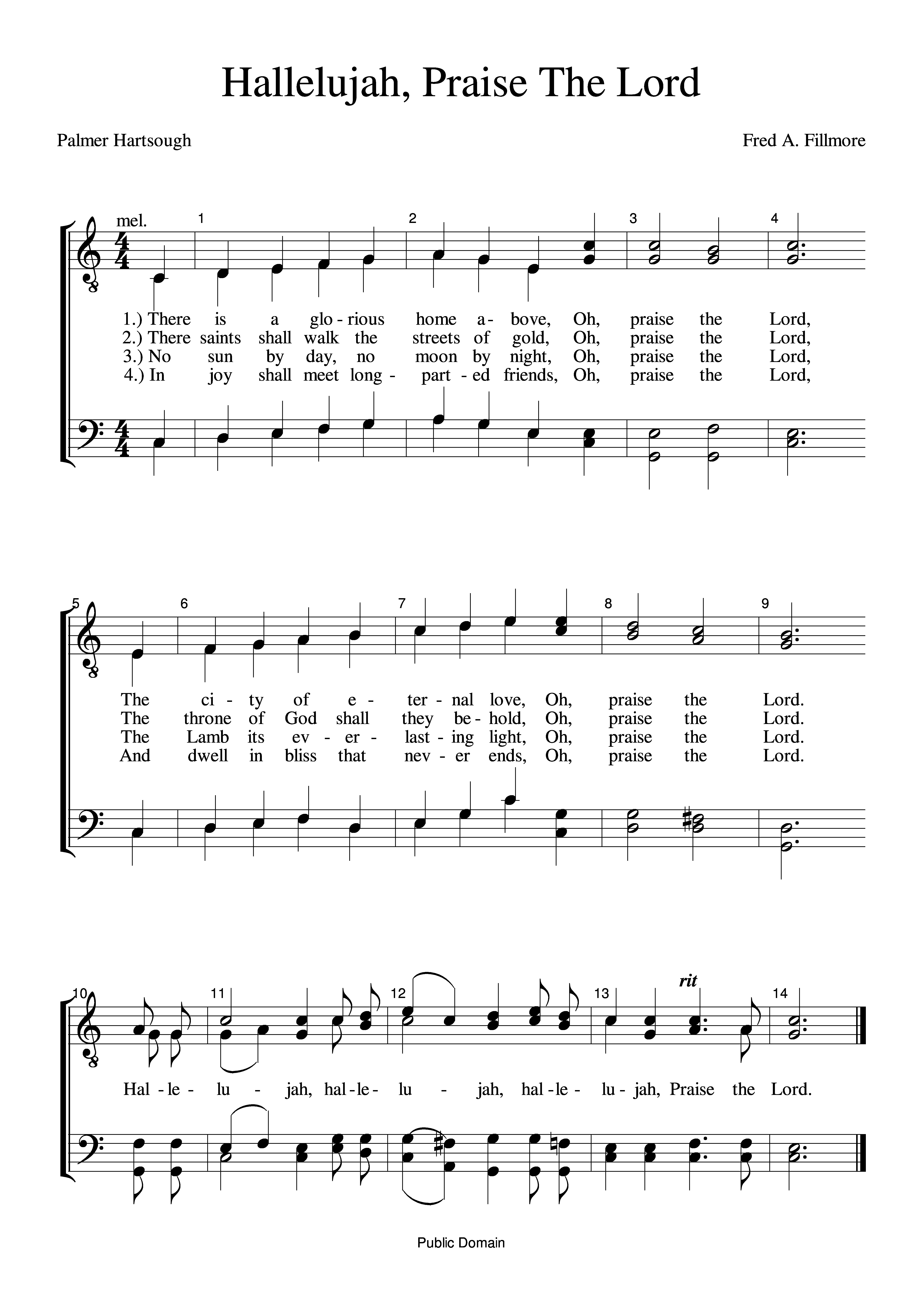 Hallelujah, Praise The Lord