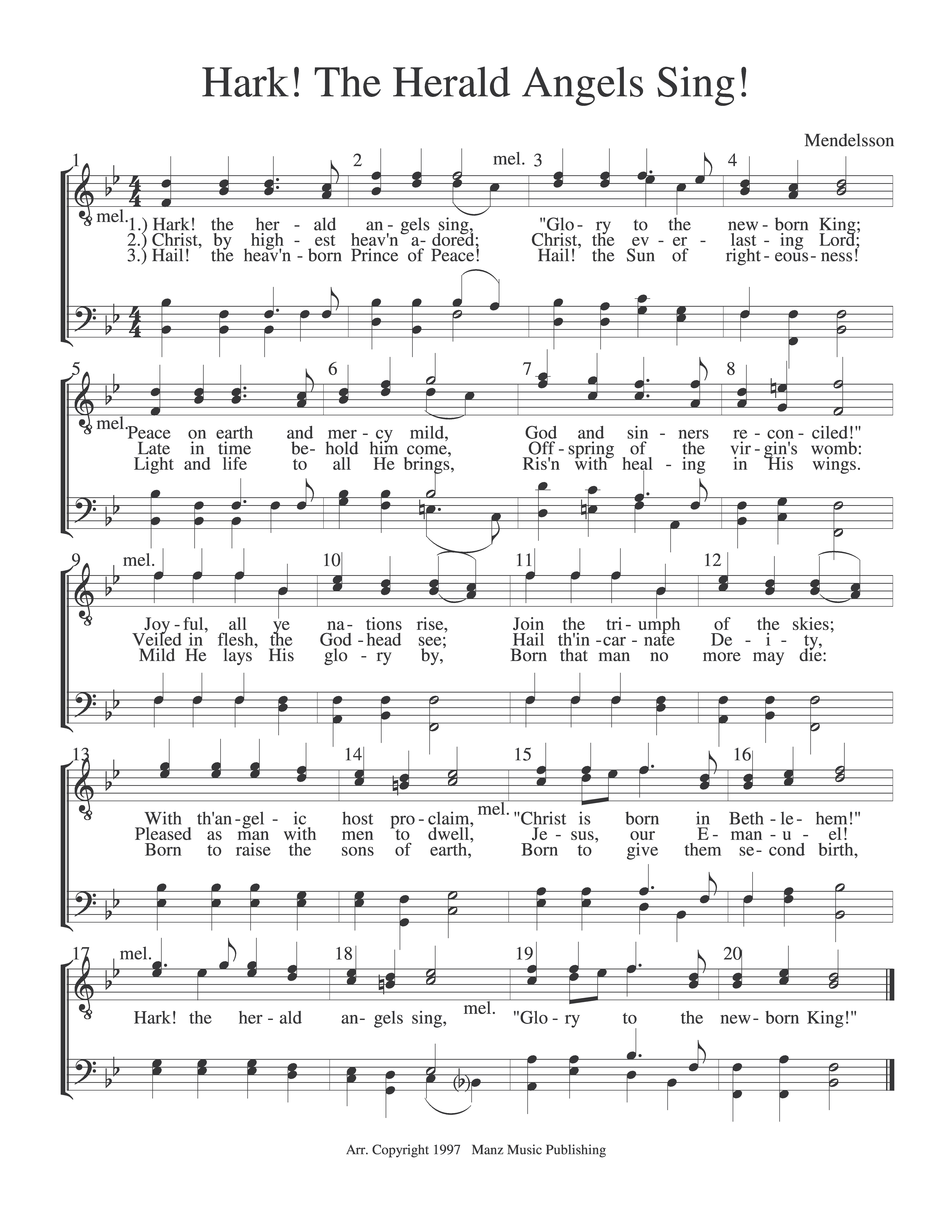 Hark! The Herald Angels Sing