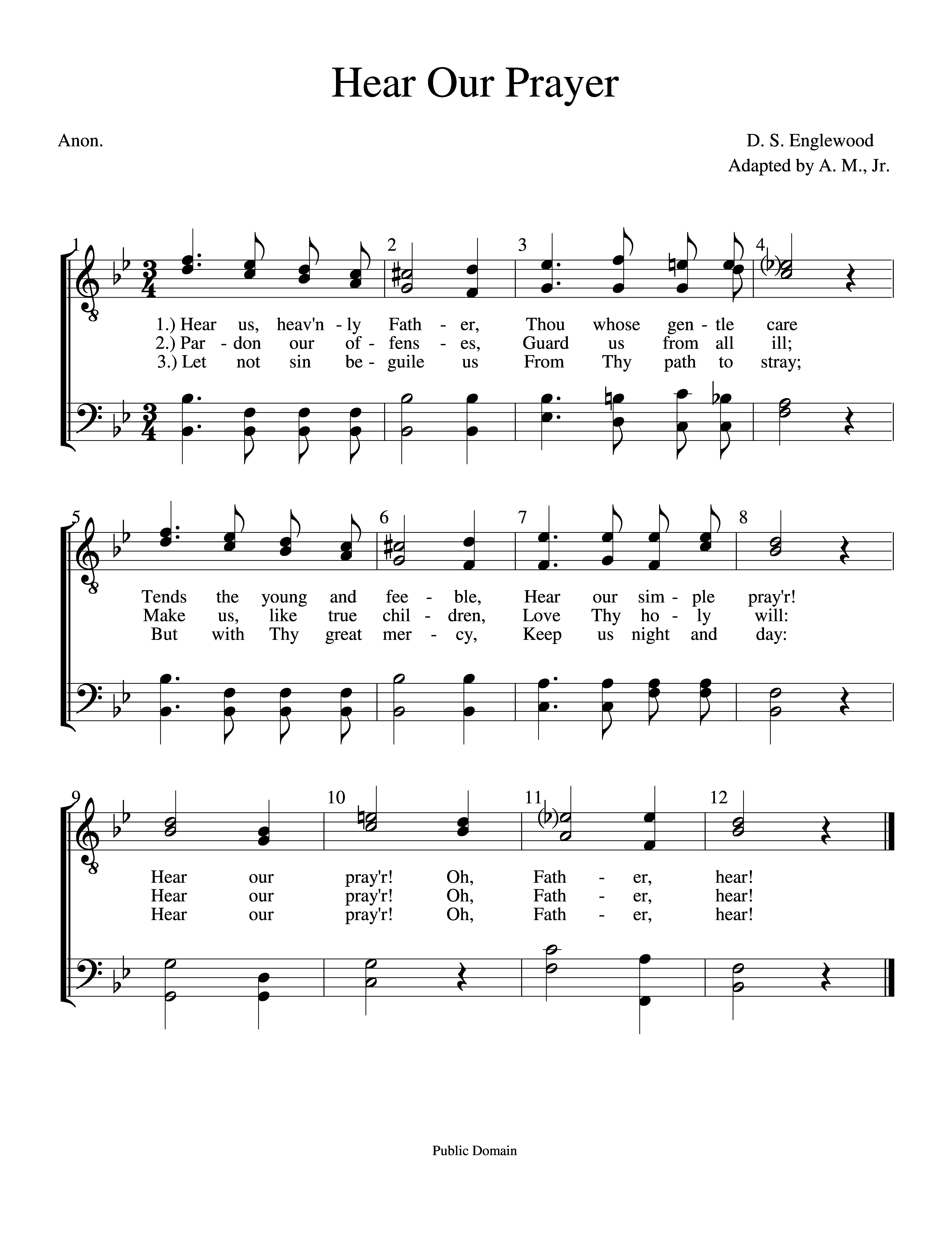 Hear Our Prayer