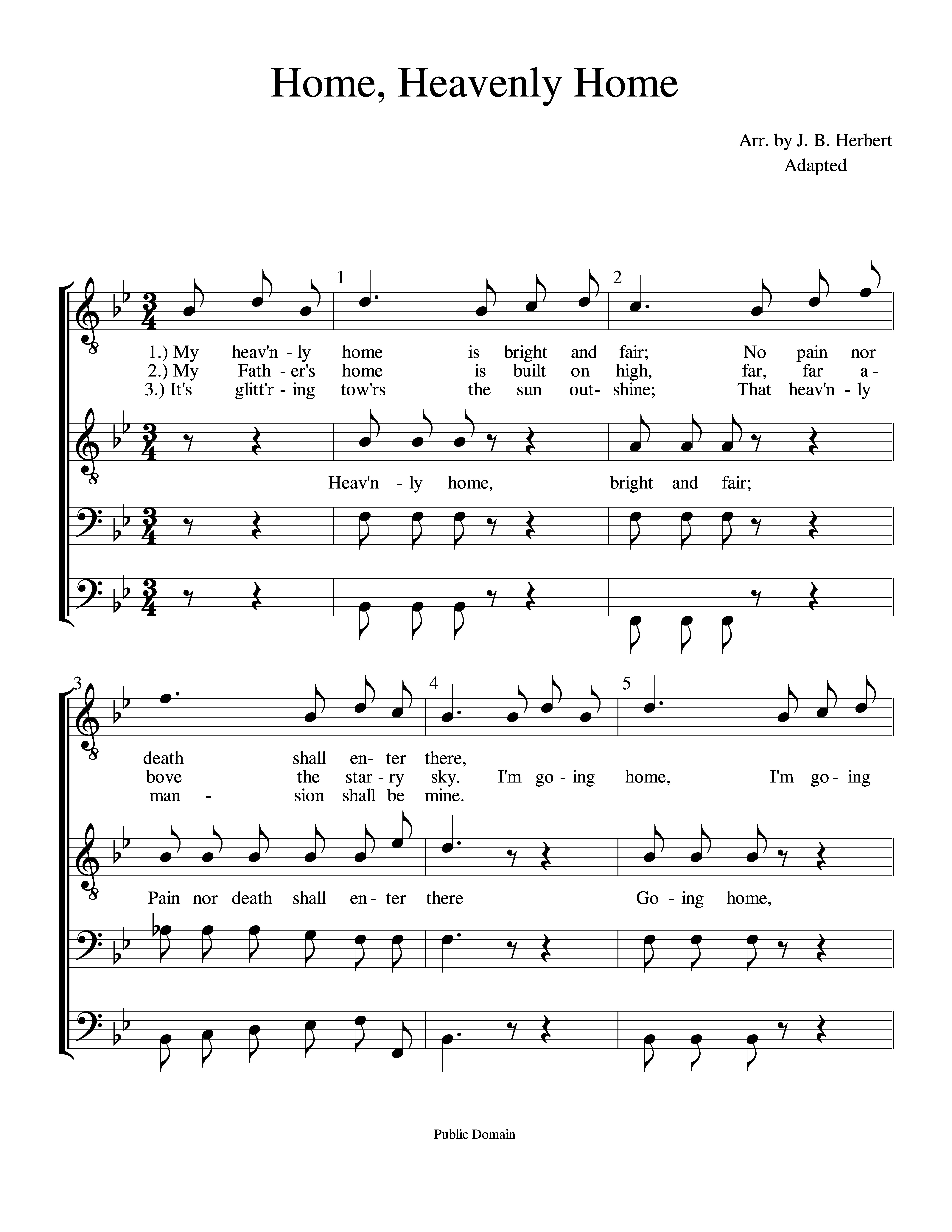 Home, Heavenly Home page 1
