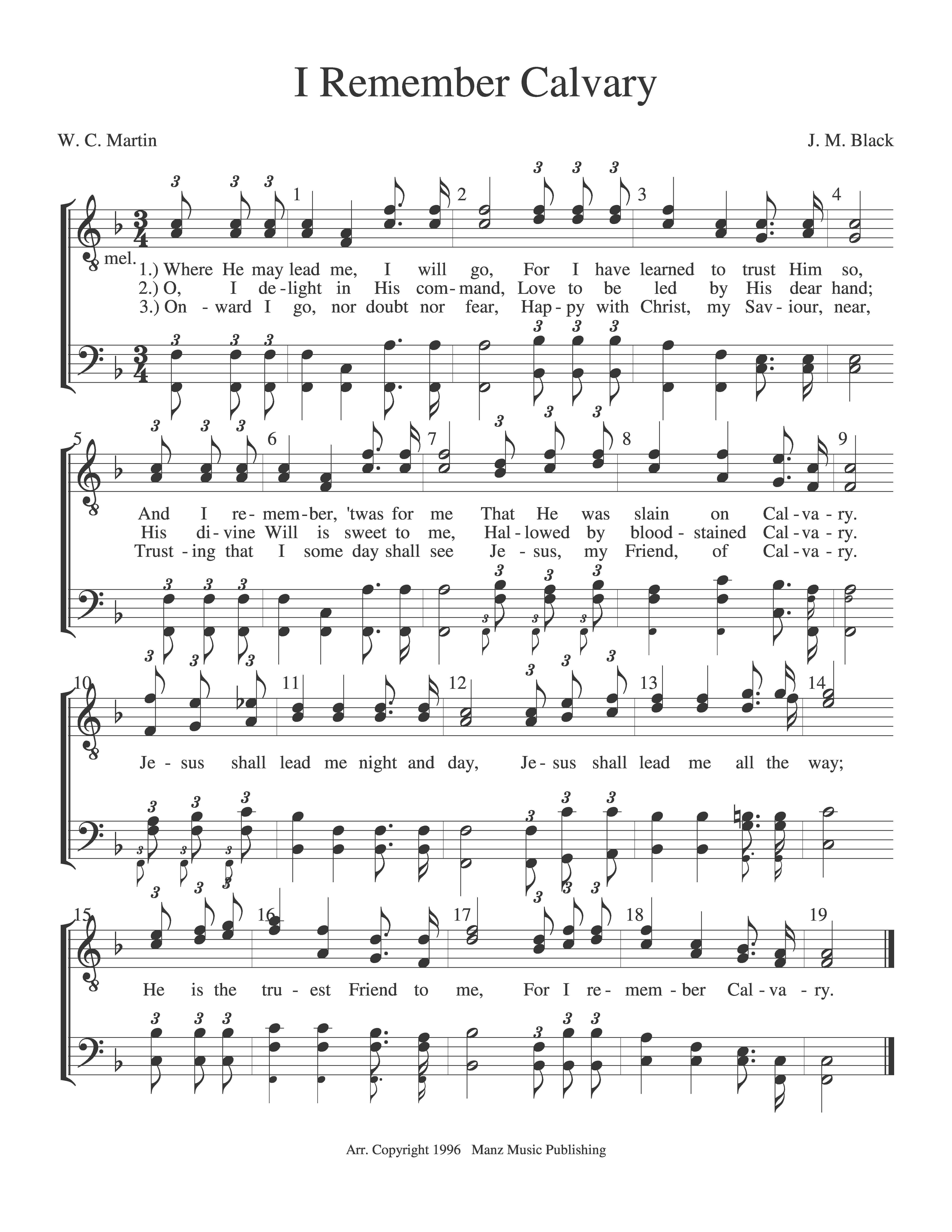 I Remember Calvary