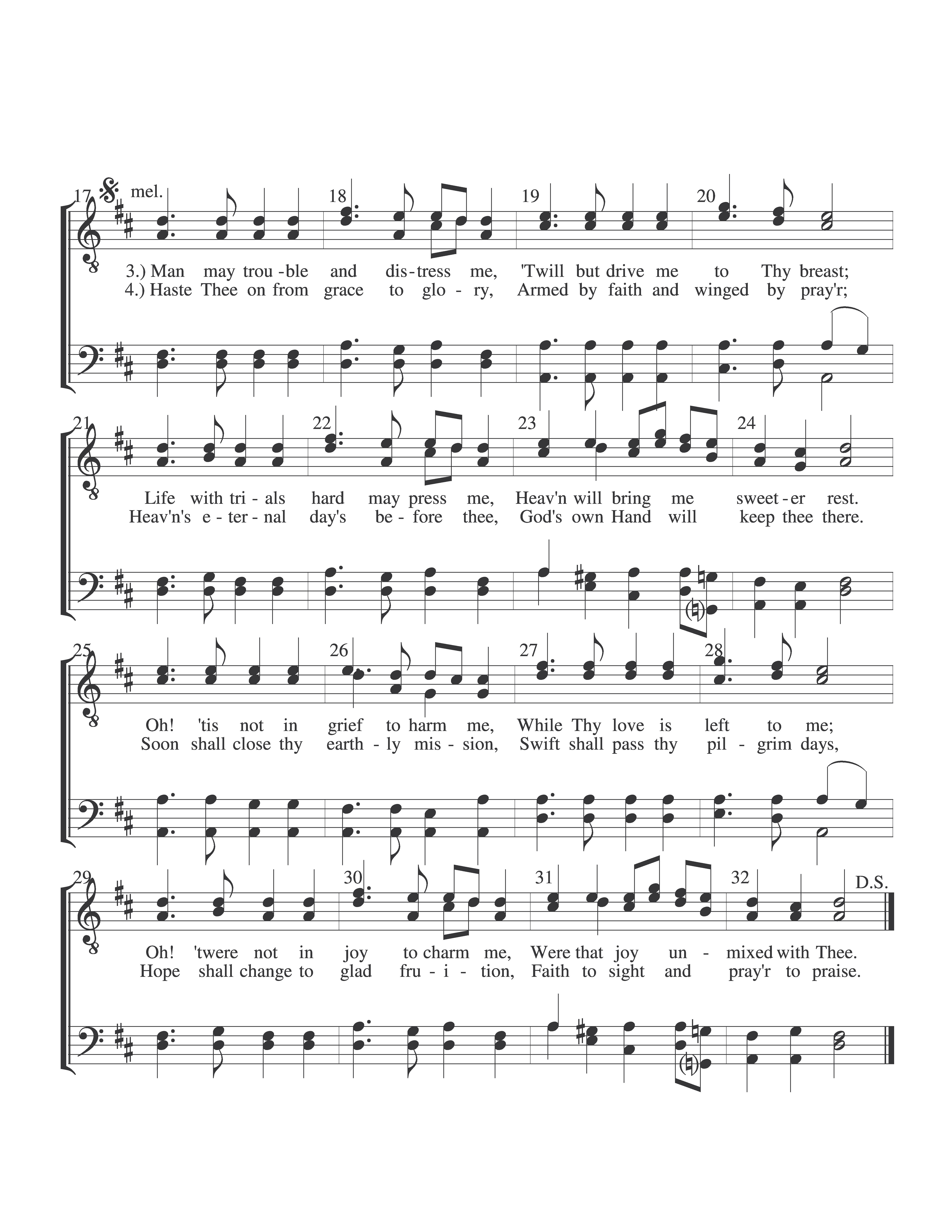 Jesus, I My Cross Have Taken page 2