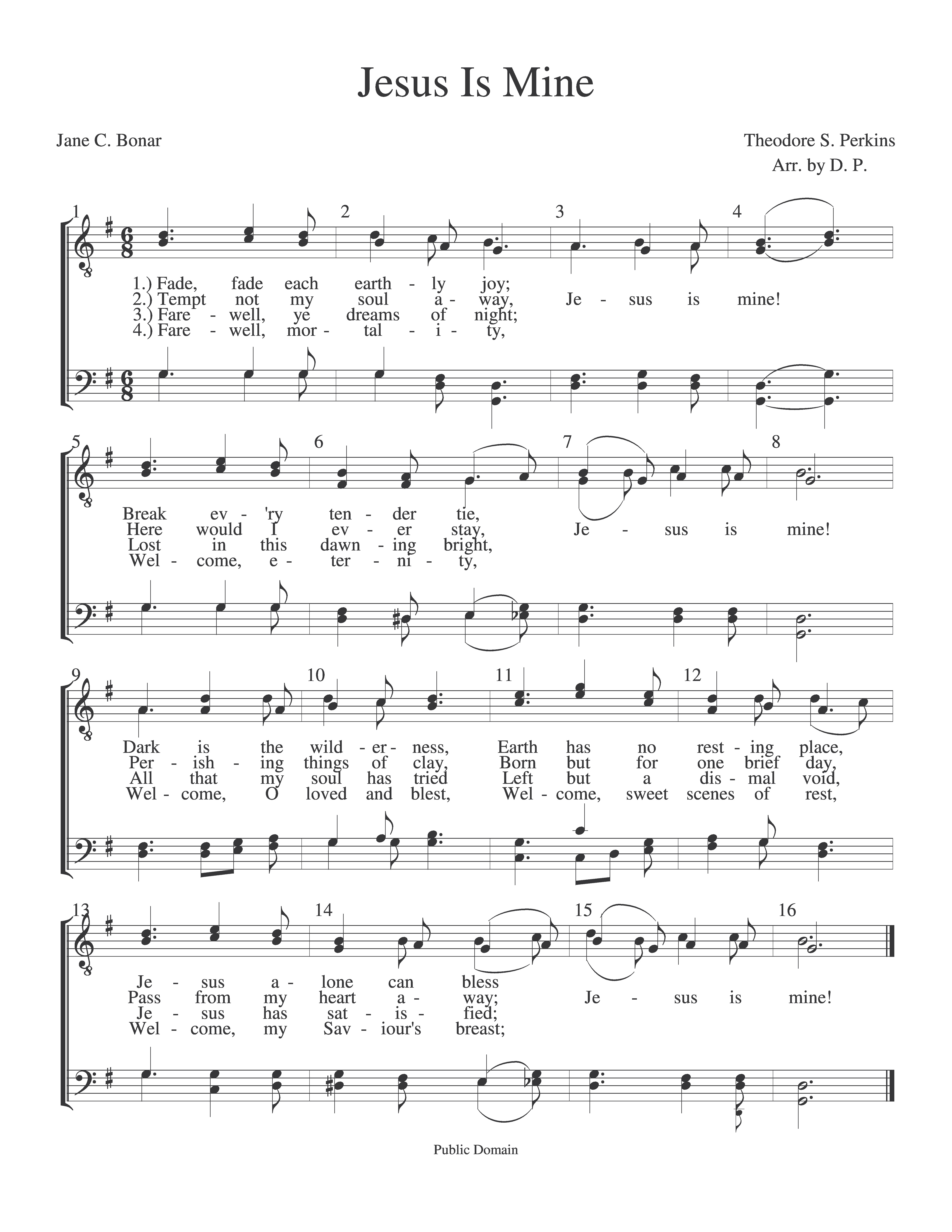 Jesus Is Mine