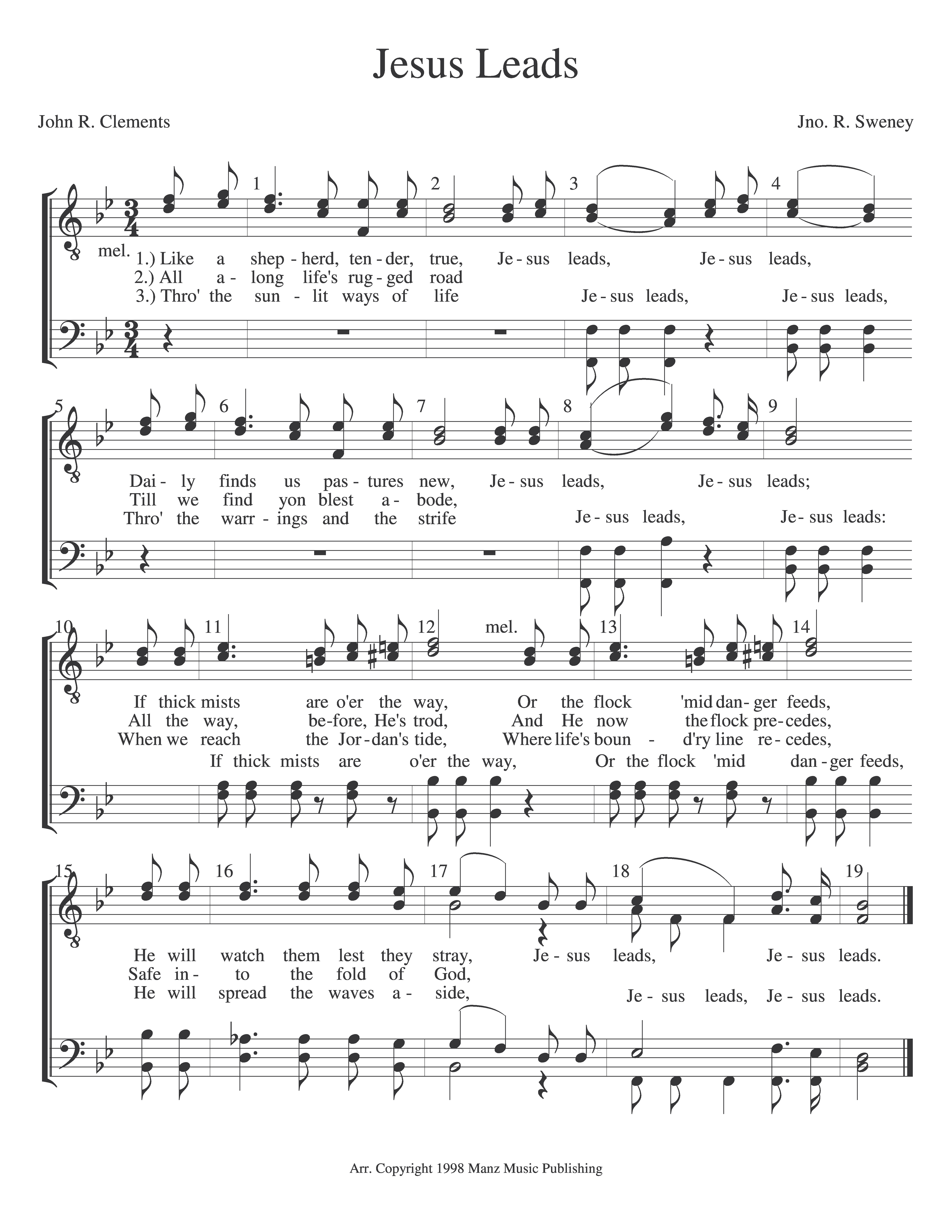 Jesus Leads