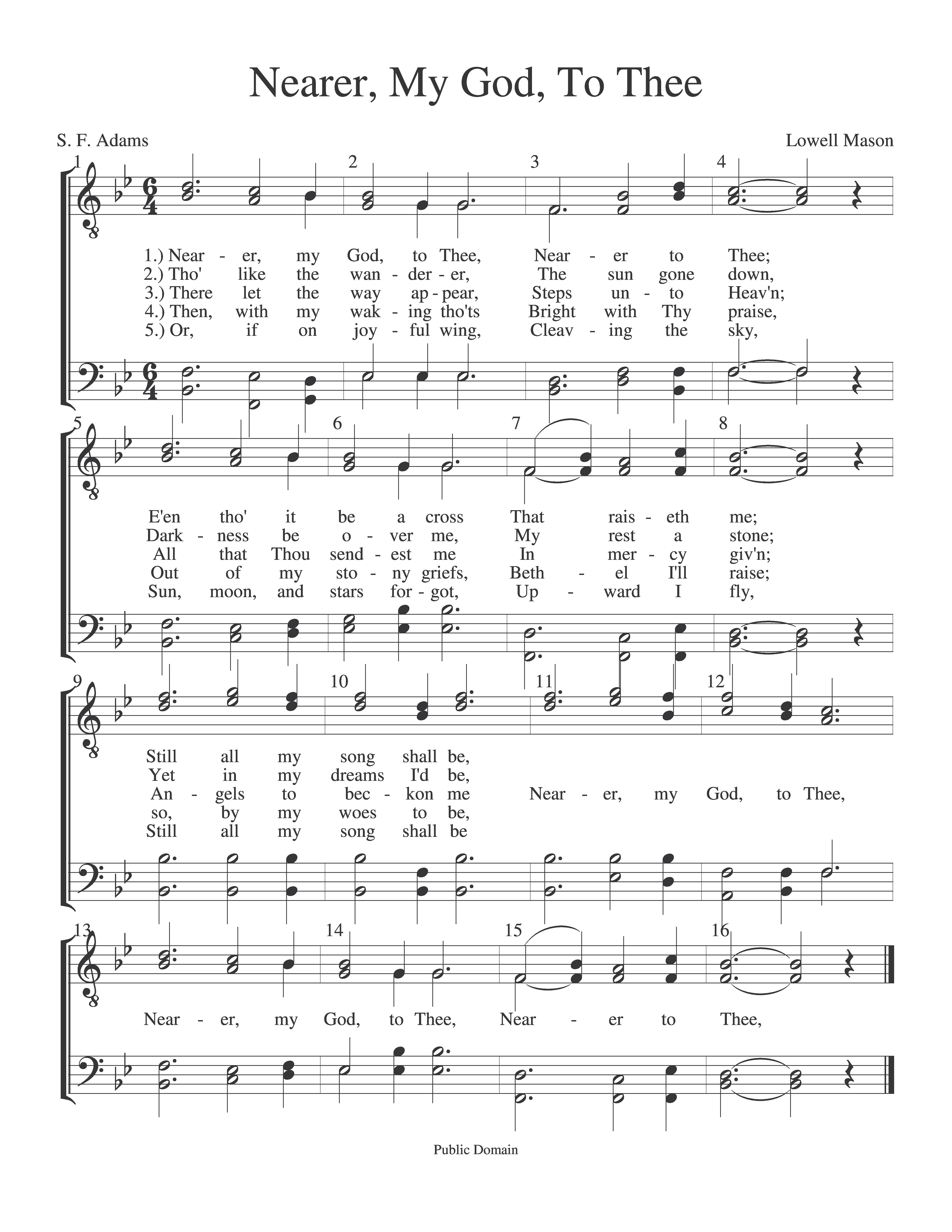 Nearer, My God, To Thee