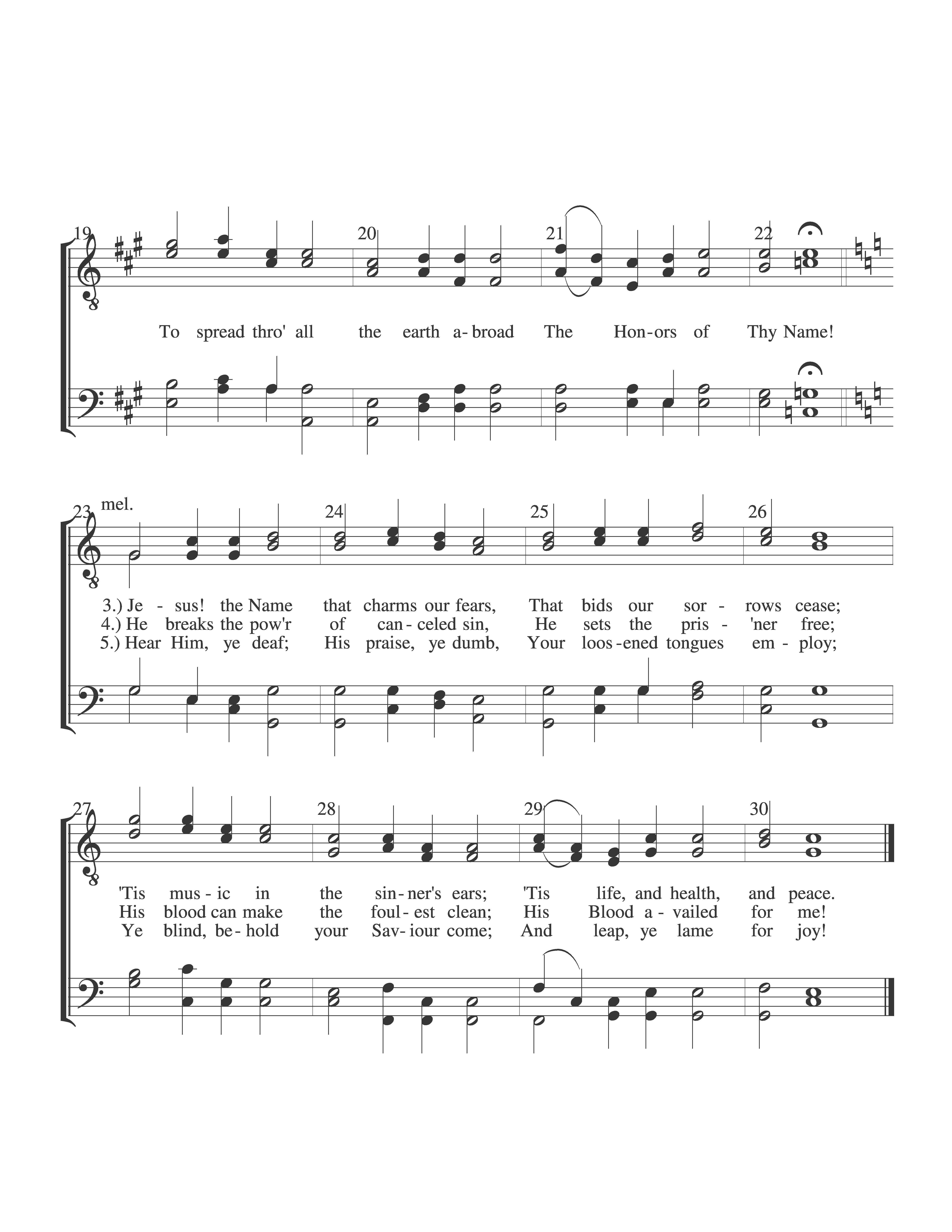 O For A Thousand Tongues page 2