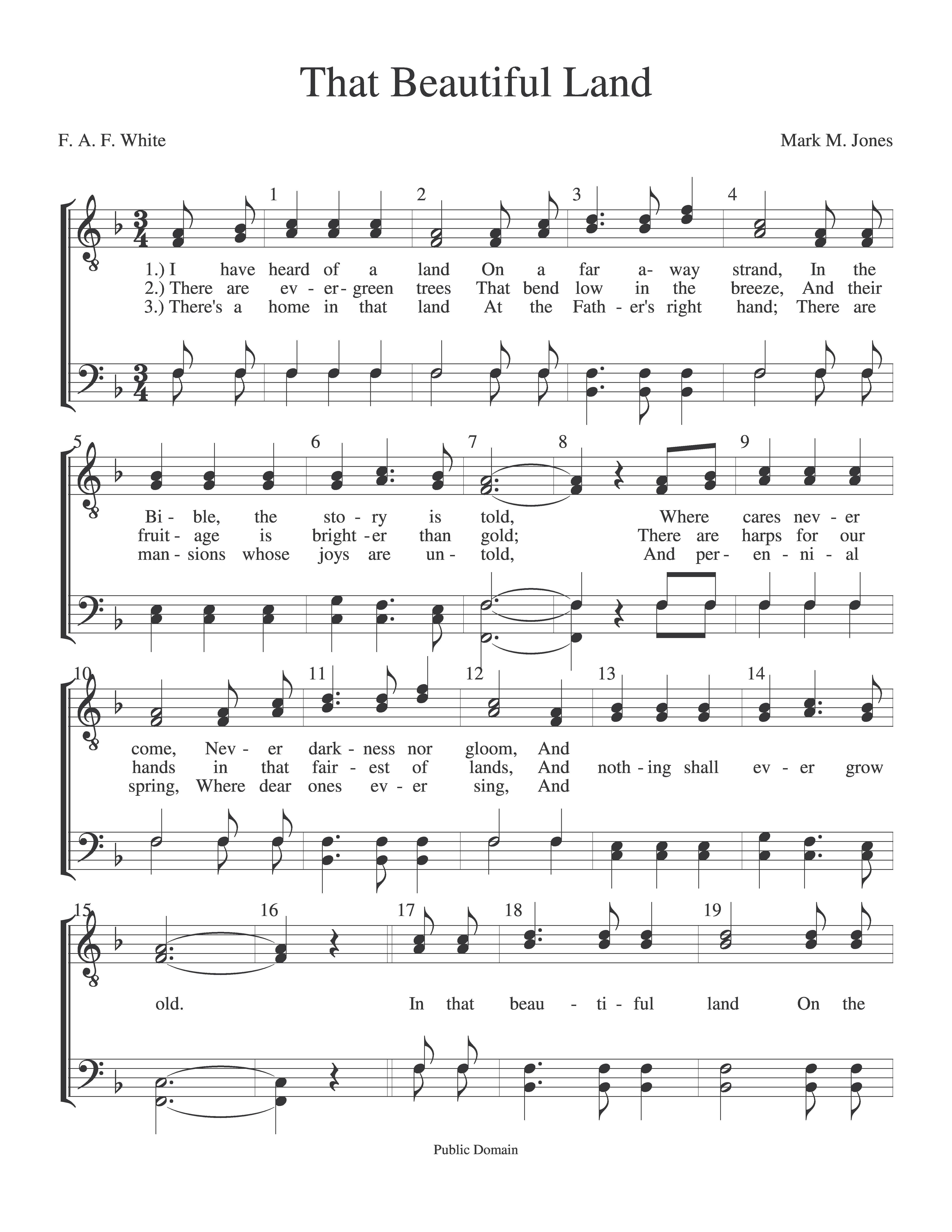 That Beautiful Land page 1