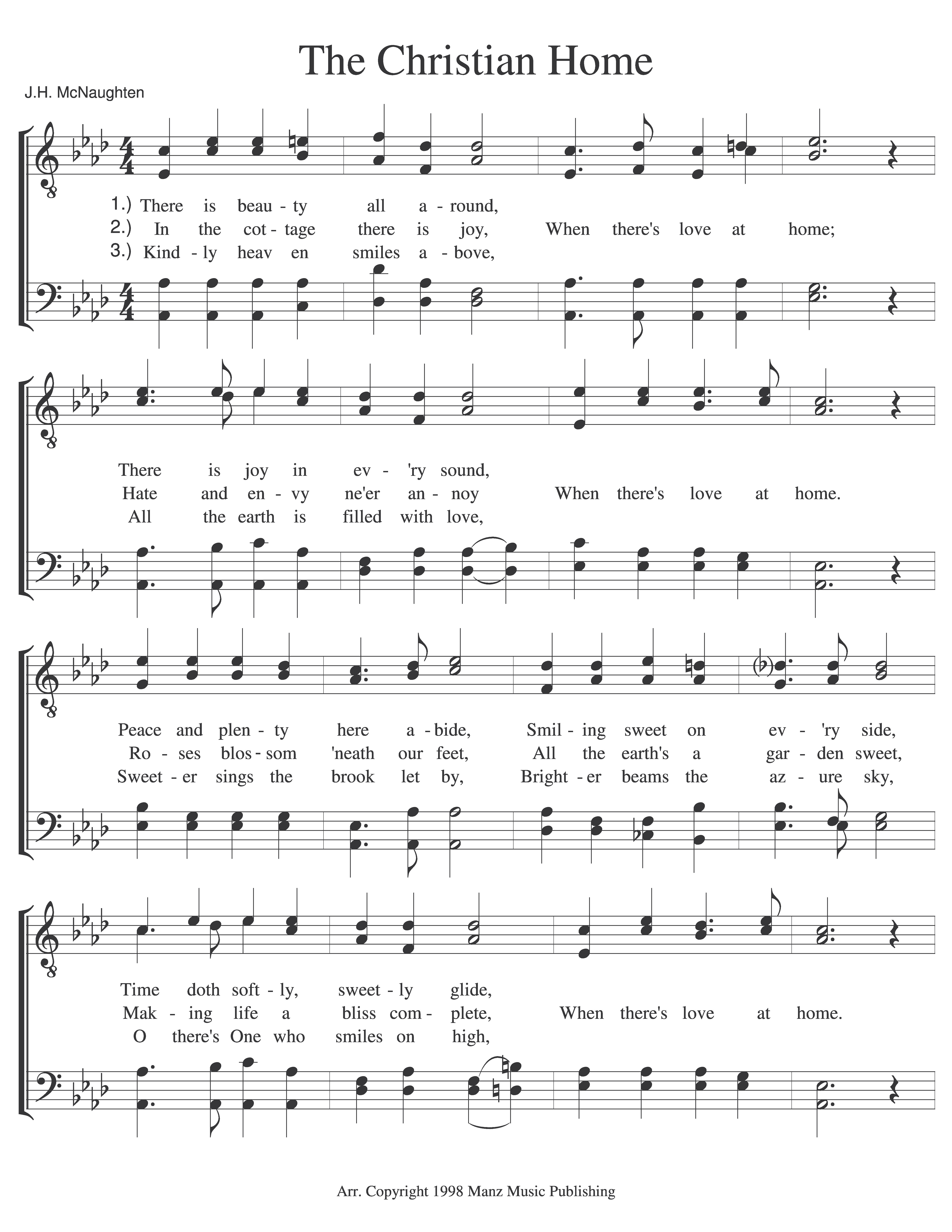 The Christian Home page 1