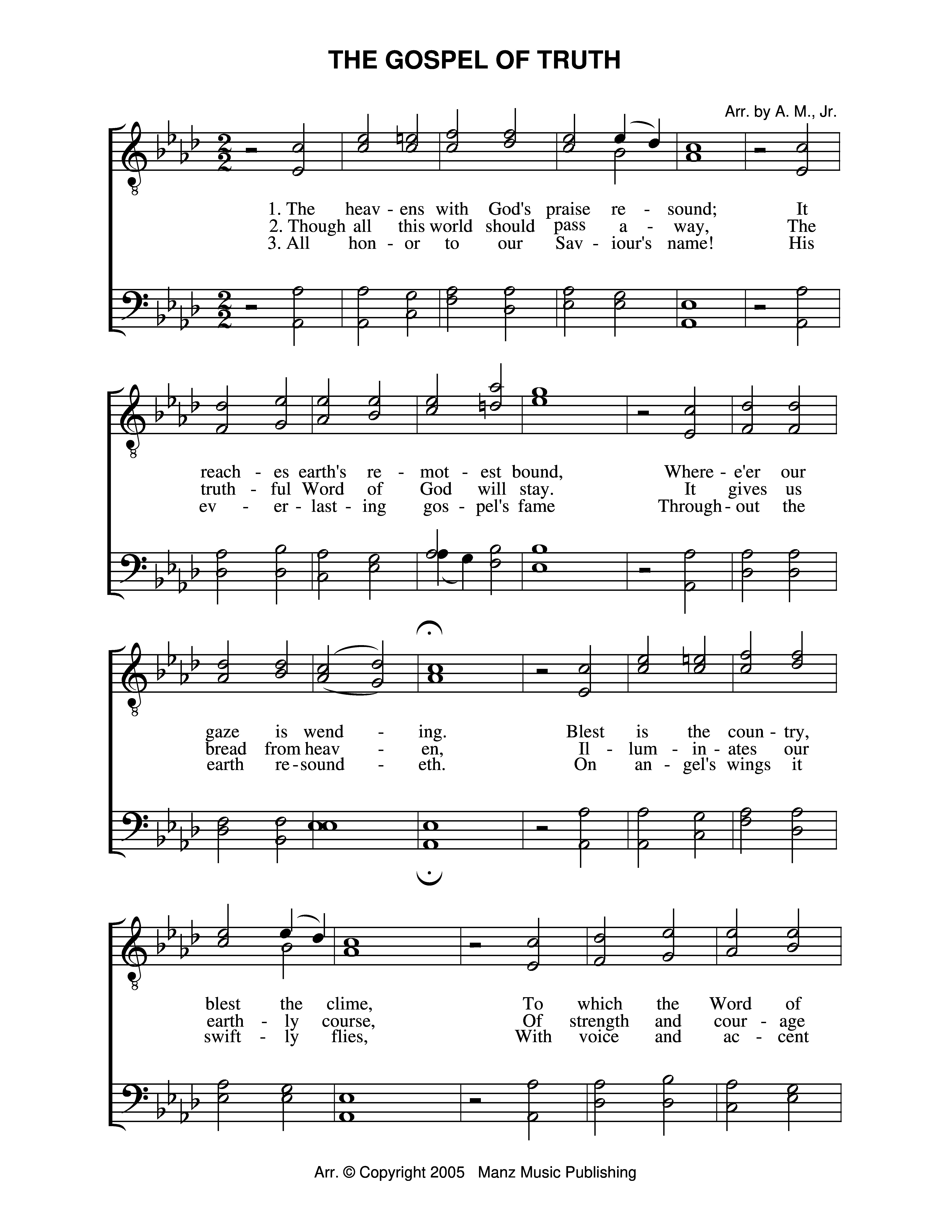The Gospel Of Truth page 1