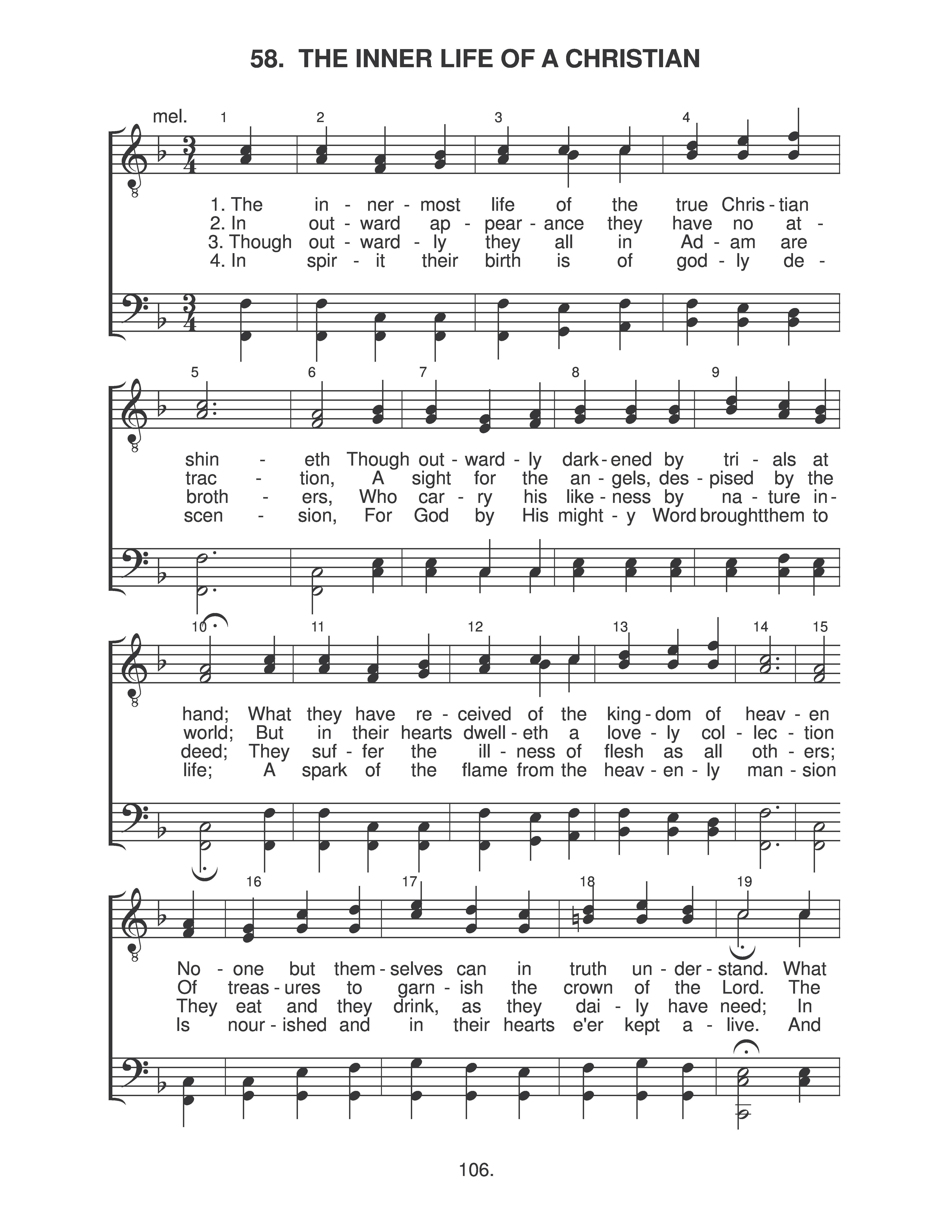 The Inner Life Of A Christian (ZH 58) page 1