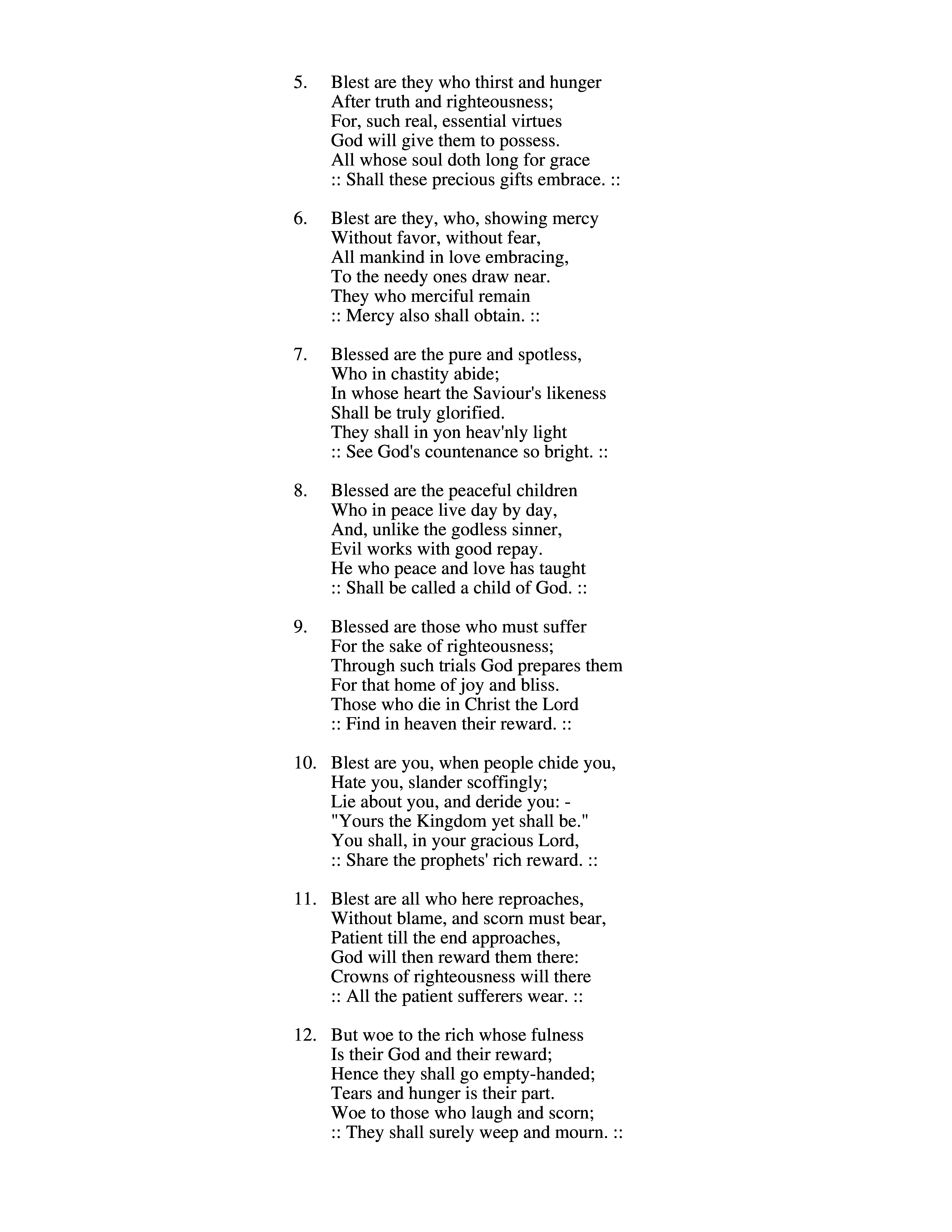 The Sermon On The Mount page 2