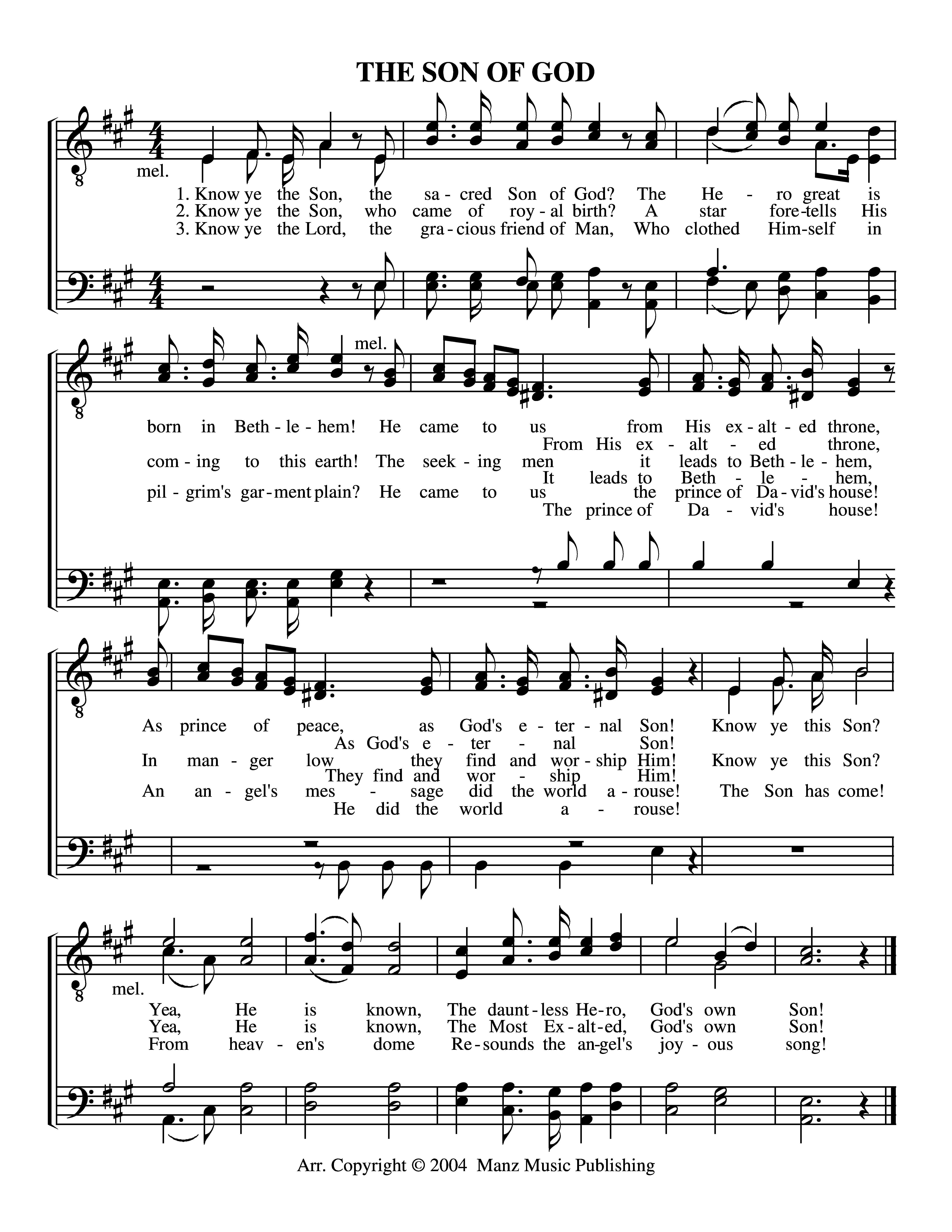 The Son Of God