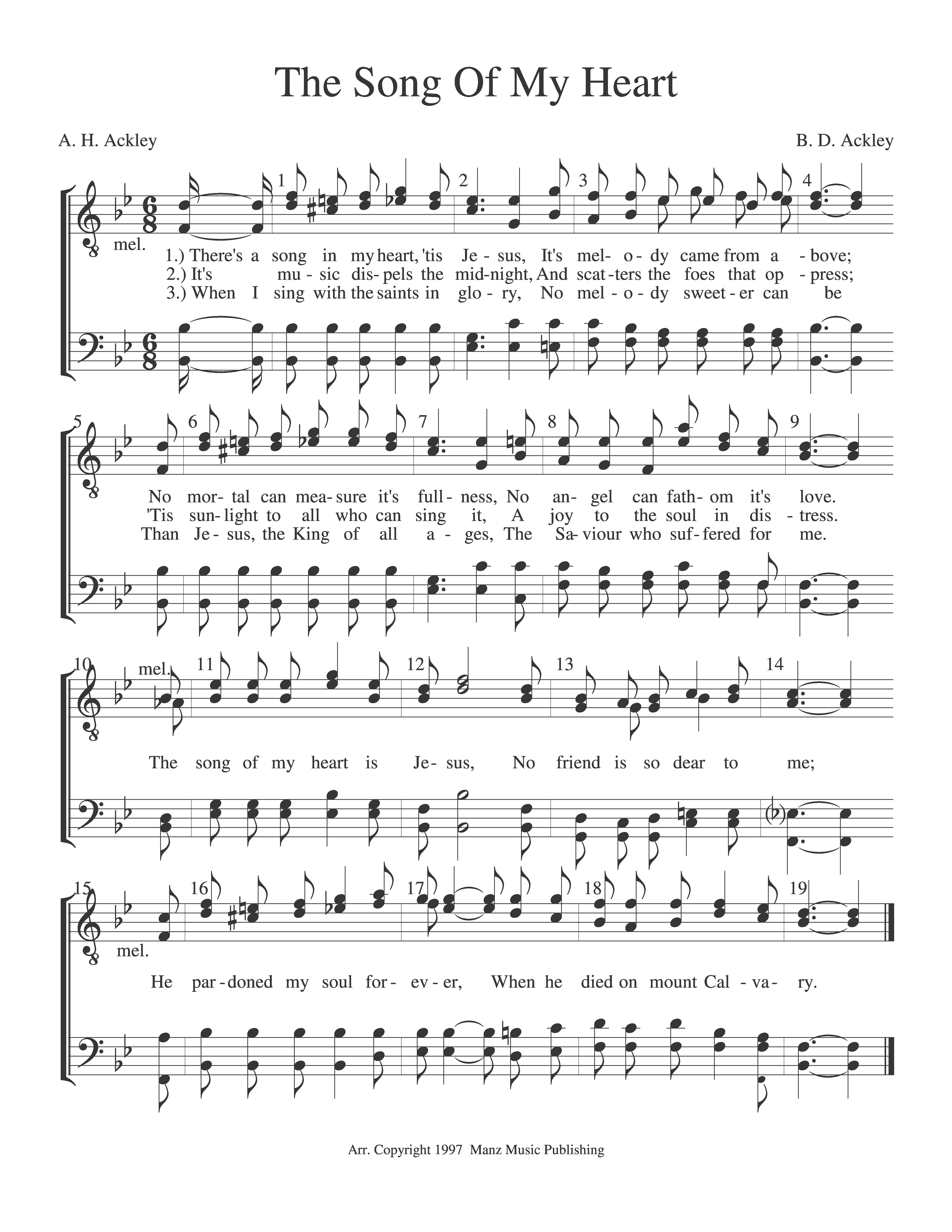 The Song Of My Heart