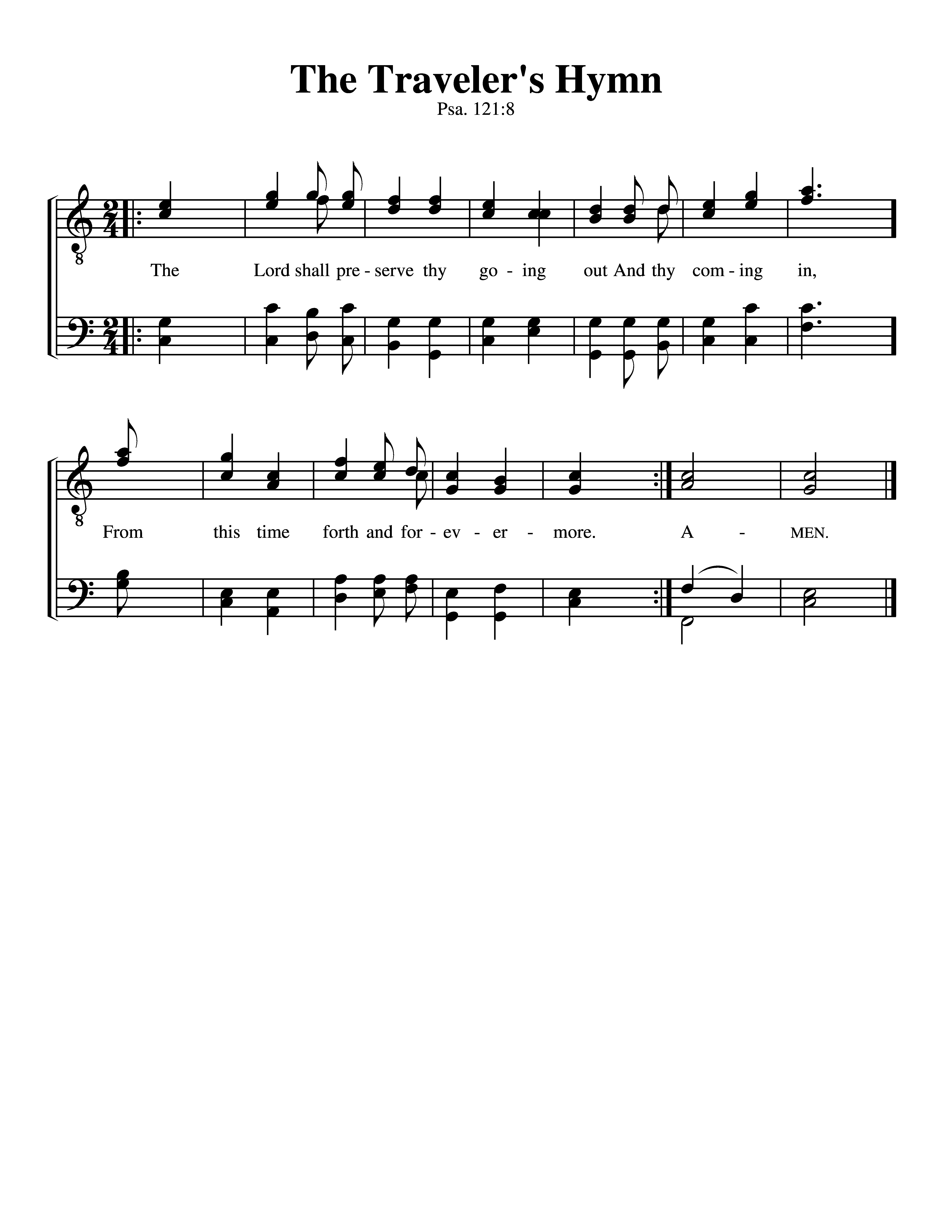 The Traveler's Hymn