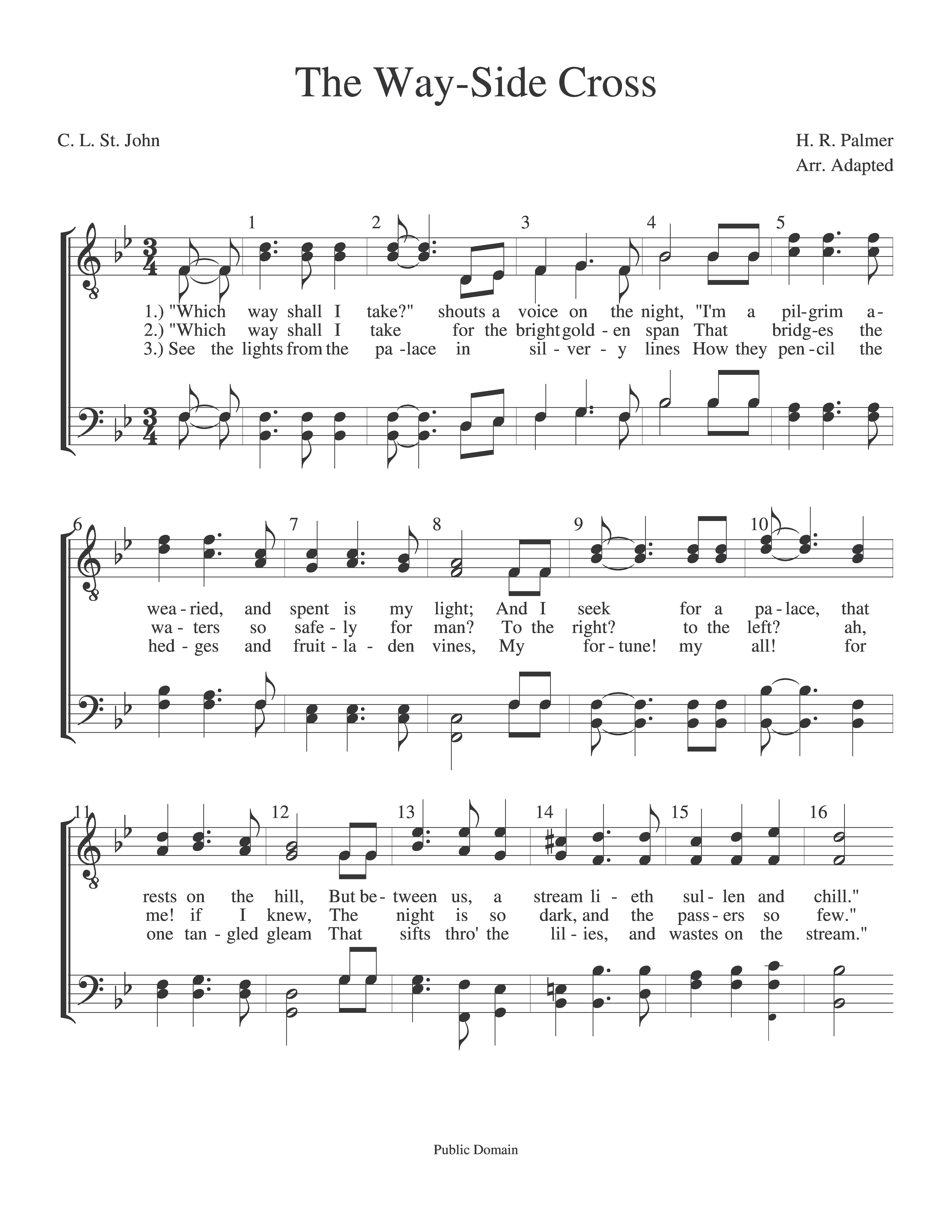 The Way-Side Cross page 1
