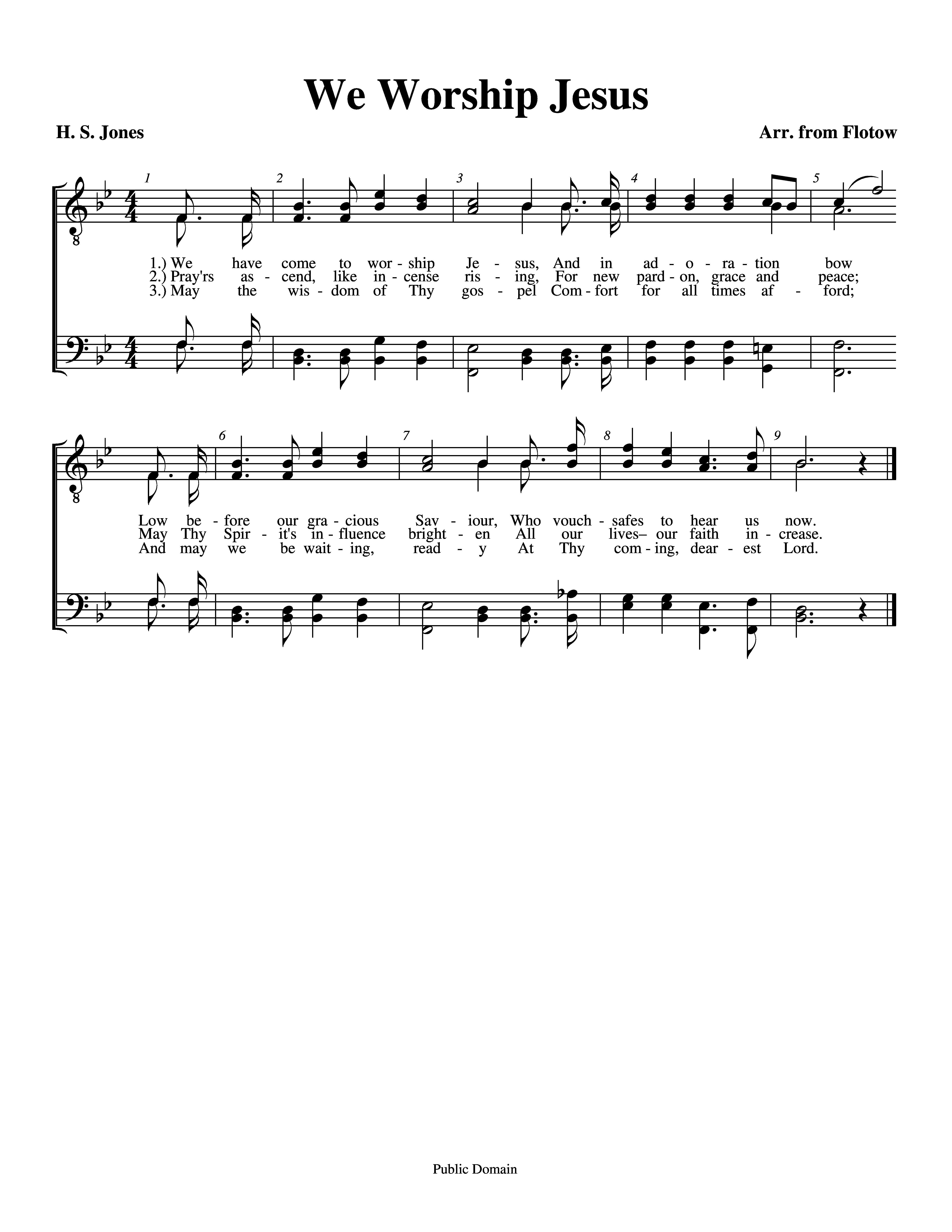 We Worship Jesus