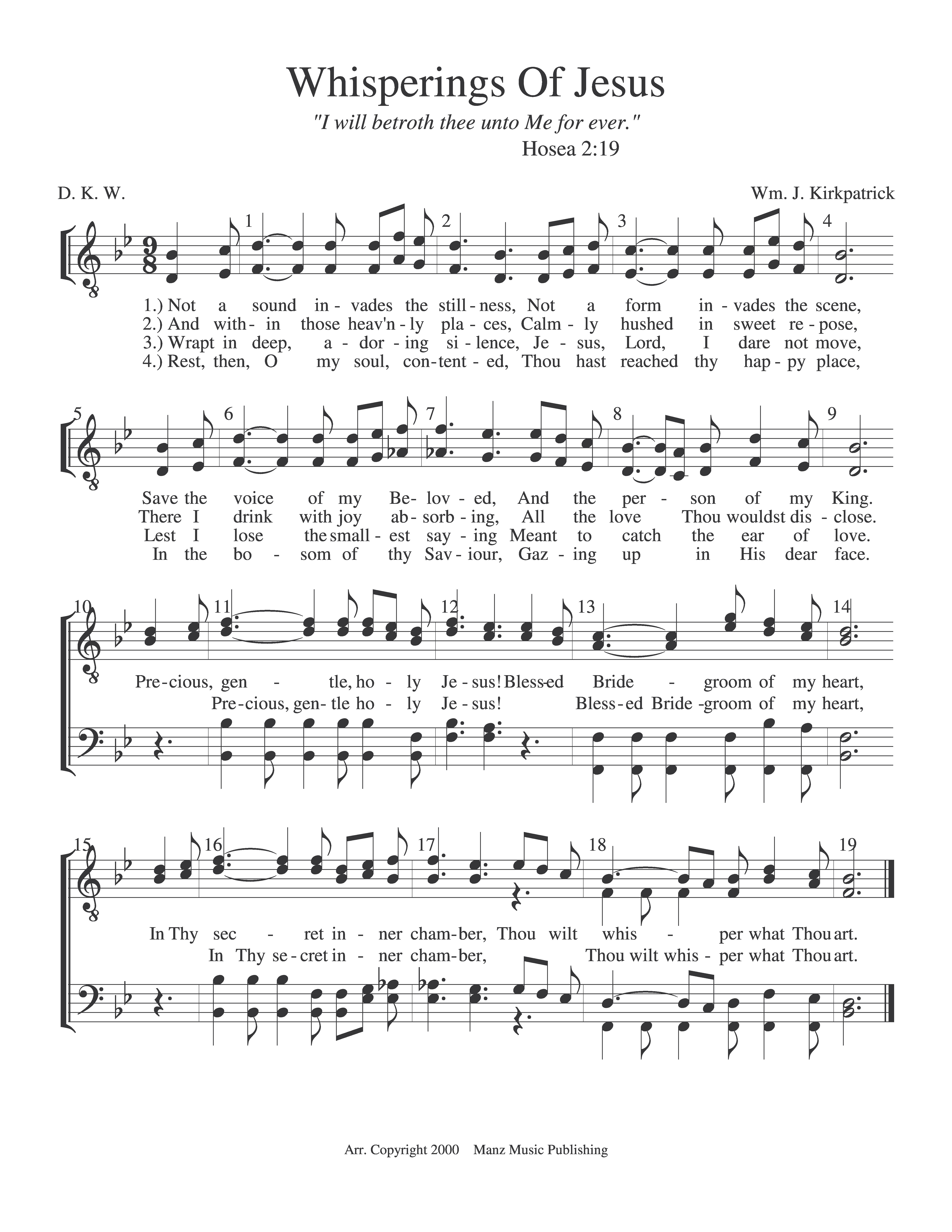 Whisperings Of Jesus