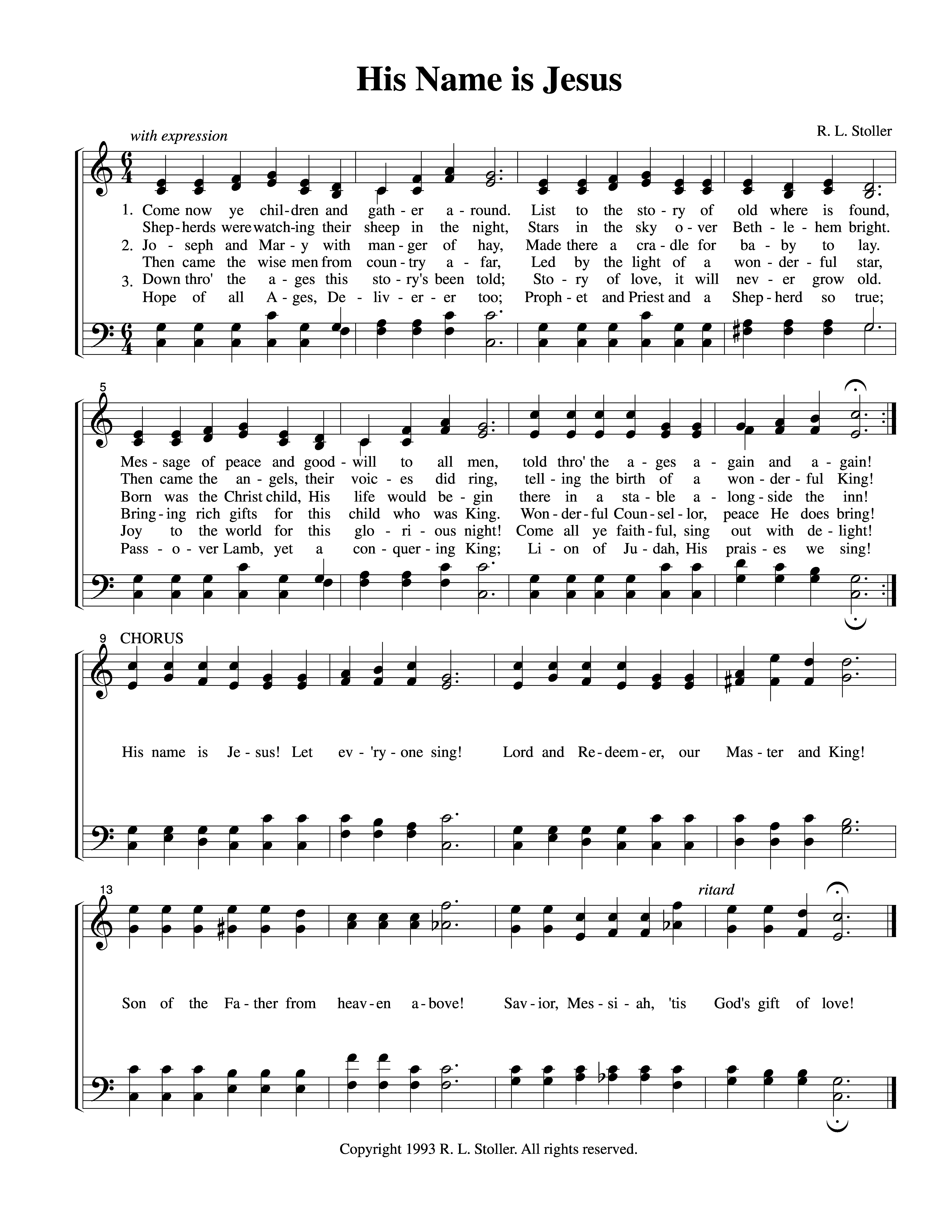 His Name is Jesus