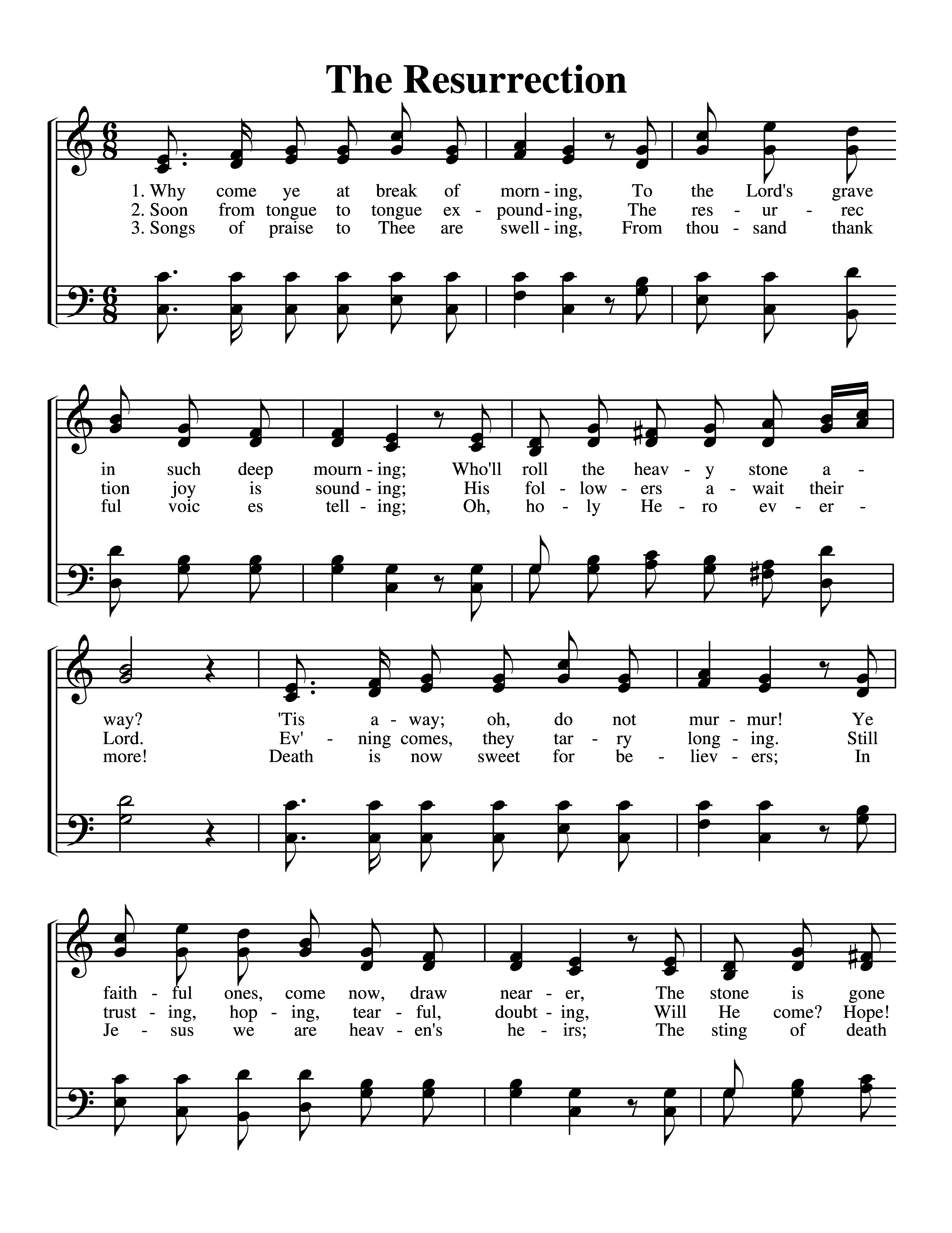 The Resurrection page 1